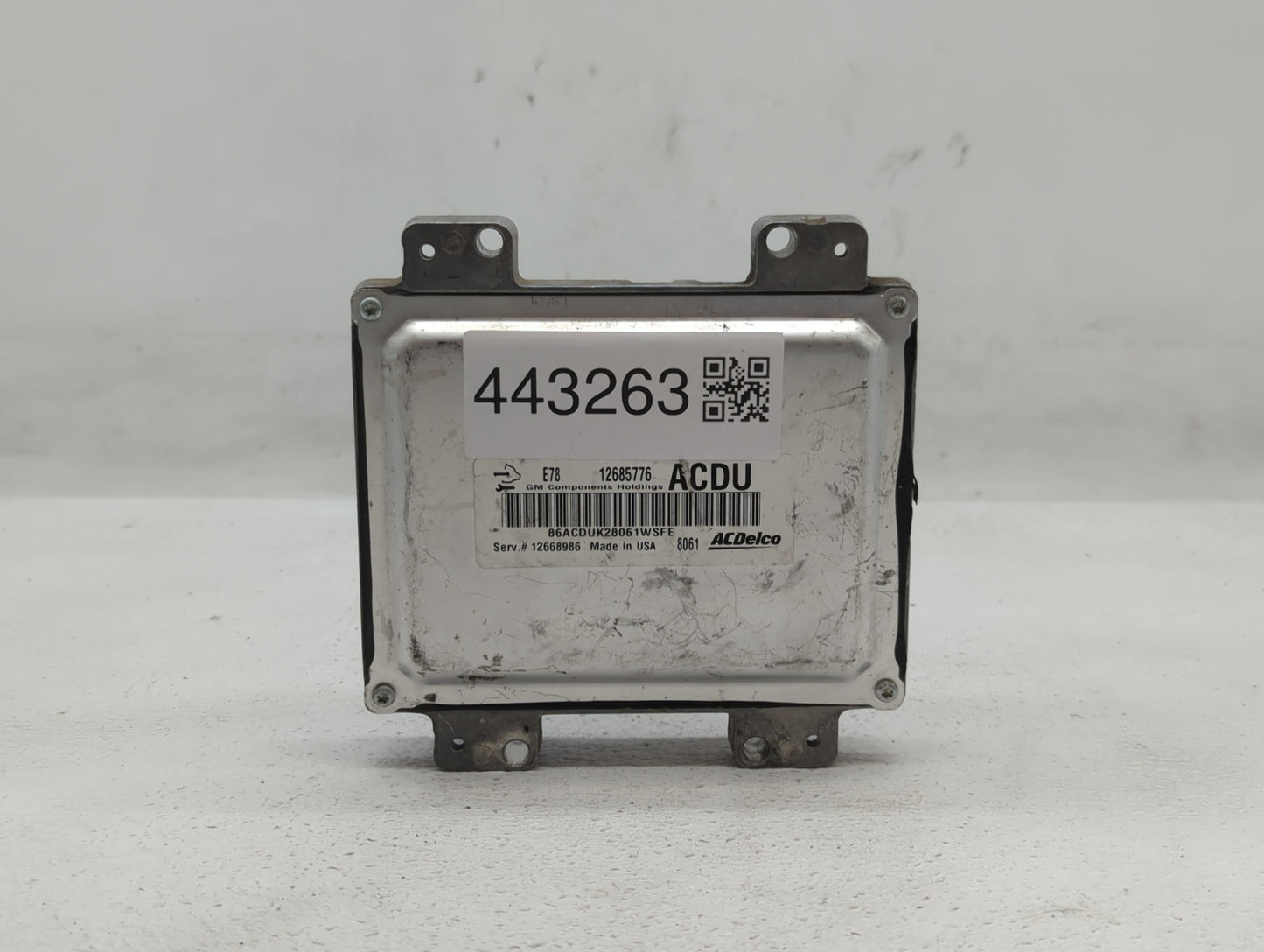 2017-2021 Chevrolet Trax PCM Engine Control Computer ECU ECM PCU OEM P/N:12668986 12670309 Fits Fits 2017 2018 2019 2020 202