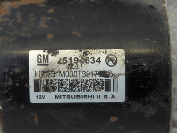 2013-2021 Chevrolet Trax Car Starter Motor Solenoid OEM P/N:25194634 Fits OEM Used Auto Parts