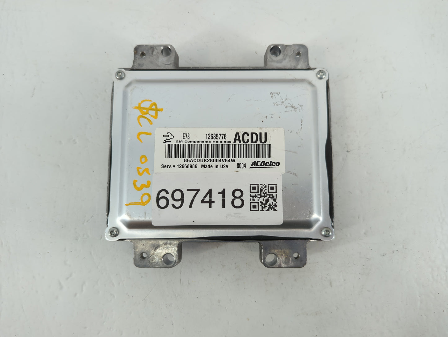 2017-2021 Chevrolet Trax PCM Engine Control Computer ECU ECM PCU OEM P/N:12668986 12685776 Fits Fits 2017 2018 2019 2020 202