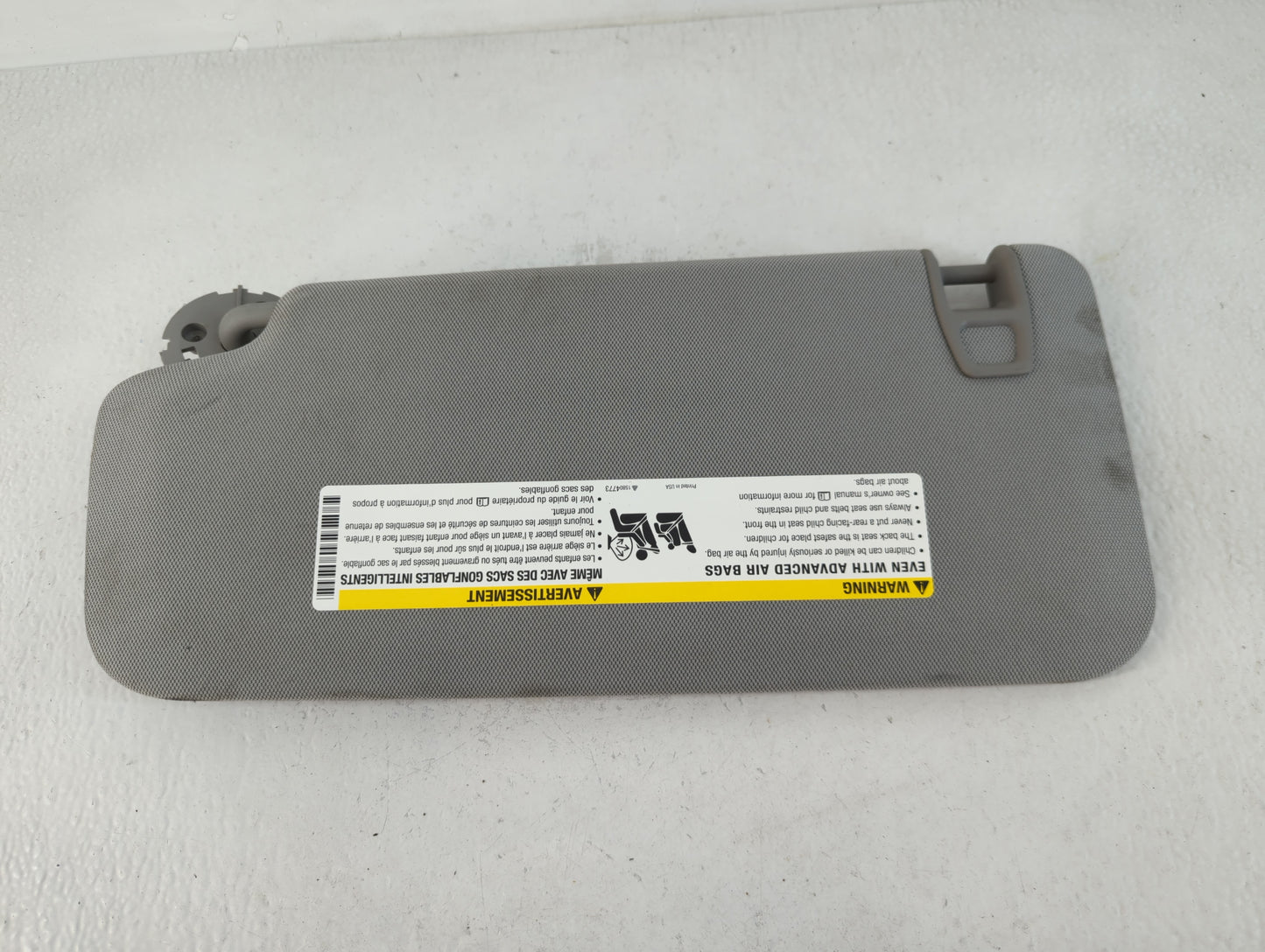 2017-2021 Chevrolet Trax Sun Visor Shade Replacement Passenger Right Mirror Fits Fits 2017 2018 2019 2020 2021 OEM Used Auto