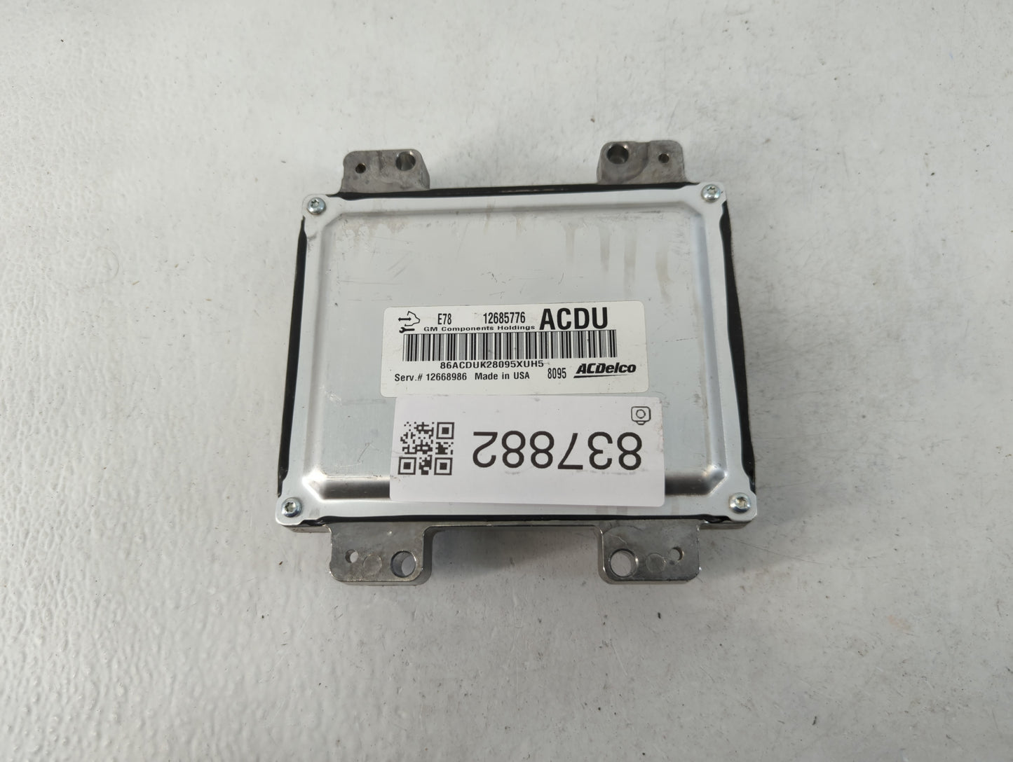 2017-2021 Chevrolet Trax PCM Engine Control Computer ECU ECM PCU OEM P/N:E78 12685776 12685776 Fits Fits 2017 2018 2019 2020