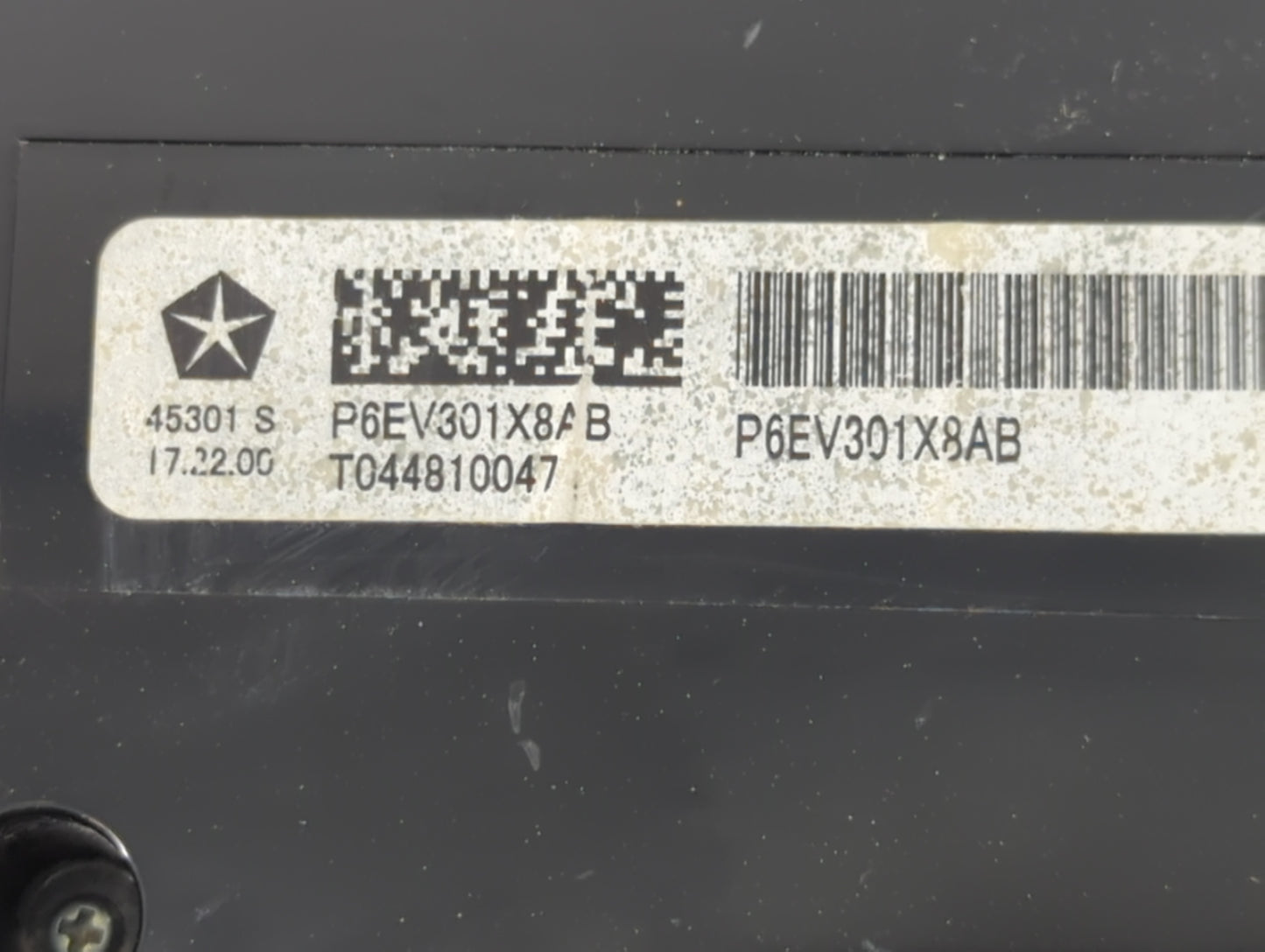 2018-2020 Chrysler Pacifica Climate Control Module Temperature AC/Heater Replacement P/N:P6EV301X8AB Fits Fits 2018 2019 202