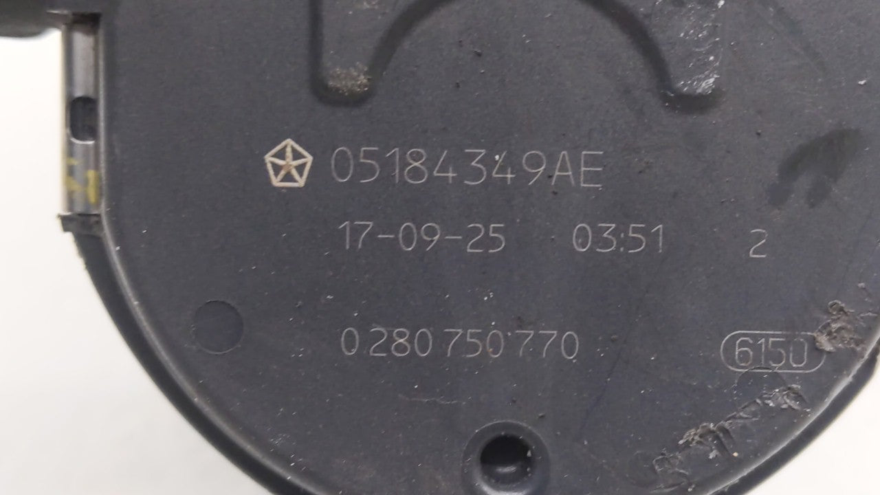 2017 Chrysler Pacifica Throttle Body P/N:05184349AF 05184349AD, 05184349AB Fits Fits 2011 2012 2013 2014 2015 2016 2018 2019