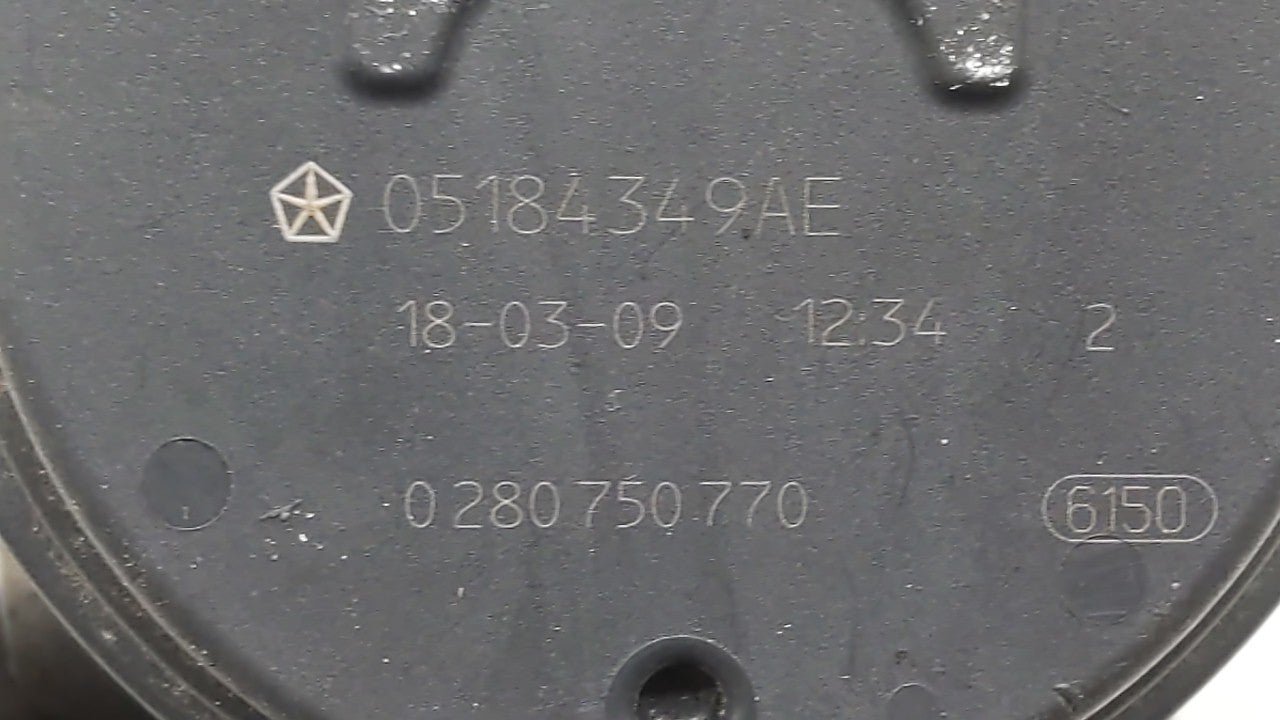 2017 Chrysler Pacifica Throttle Body P/N:05184349AF 05184349AD, 05184349AB Fits Fits 2011 2012 2013 2014 2015 2016 2018 2019