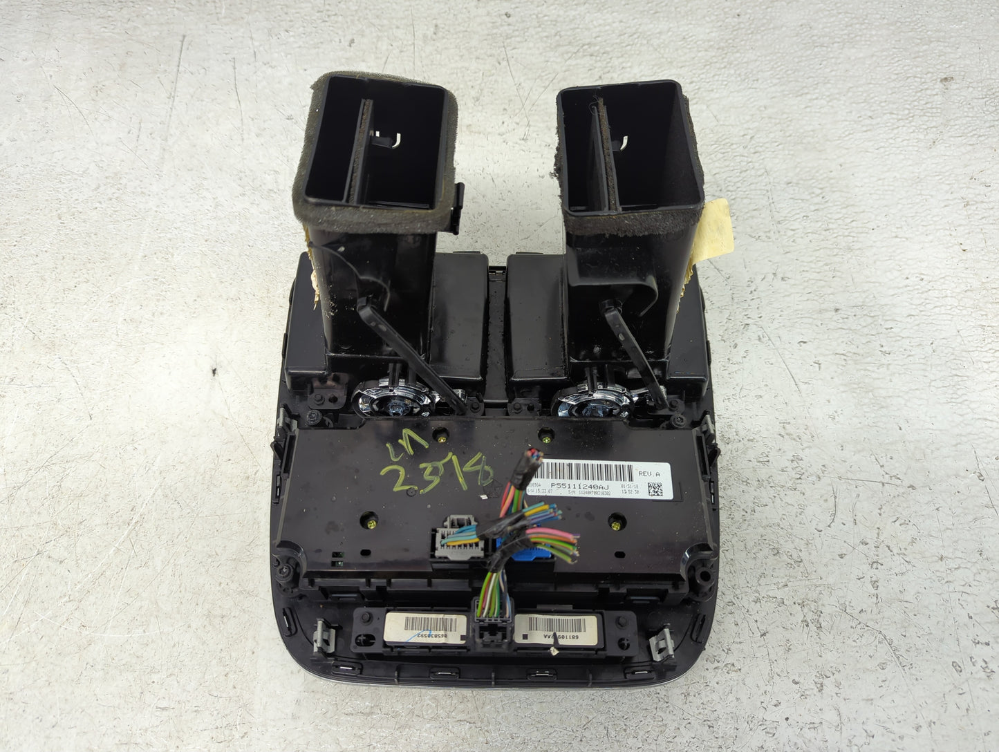 2018 Dodge Caravan Climate Control Module Temperature AC/Heater Replacement P/N:P55111240AJ Fits OEM Used Auto Parts - Oemus