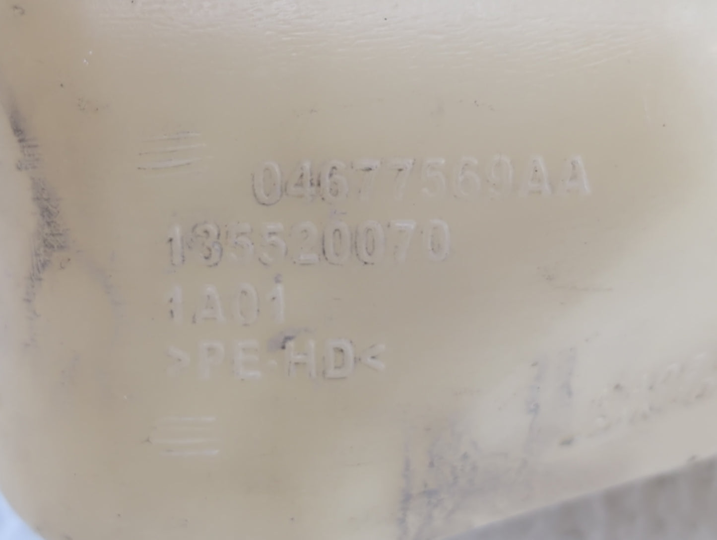 Dodge Caravan Windshield Washer Fluid Reservoir Bottle Oem - Oemusedautoparts1.com