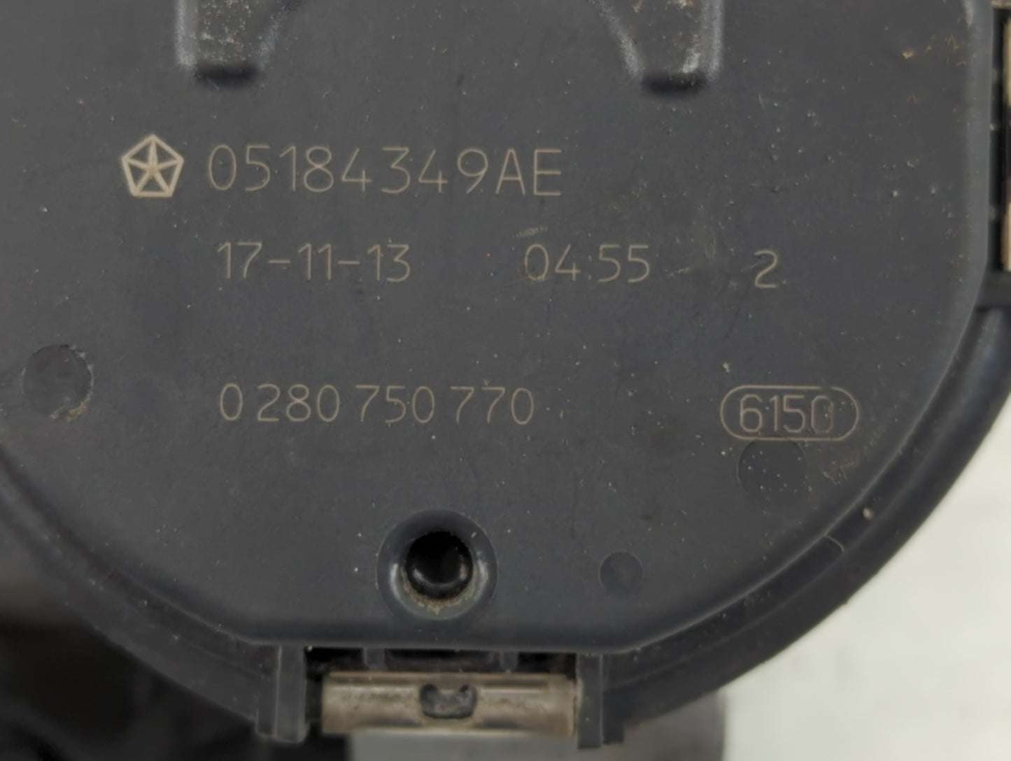 2018 Dodge Caravan Throttle Body P/N:0 280 750 770 05184349AE Fits Fits 2011 2012 2013 2014 2015 2016 2017 2019 2020 2021 20