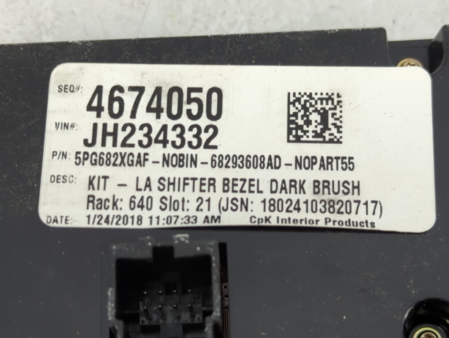 2017-2018 Dodge Challenger Climate Control Module Temperature AC/Heater Replacement P/N:P68293608AD 73410033 Fits Fits 2017