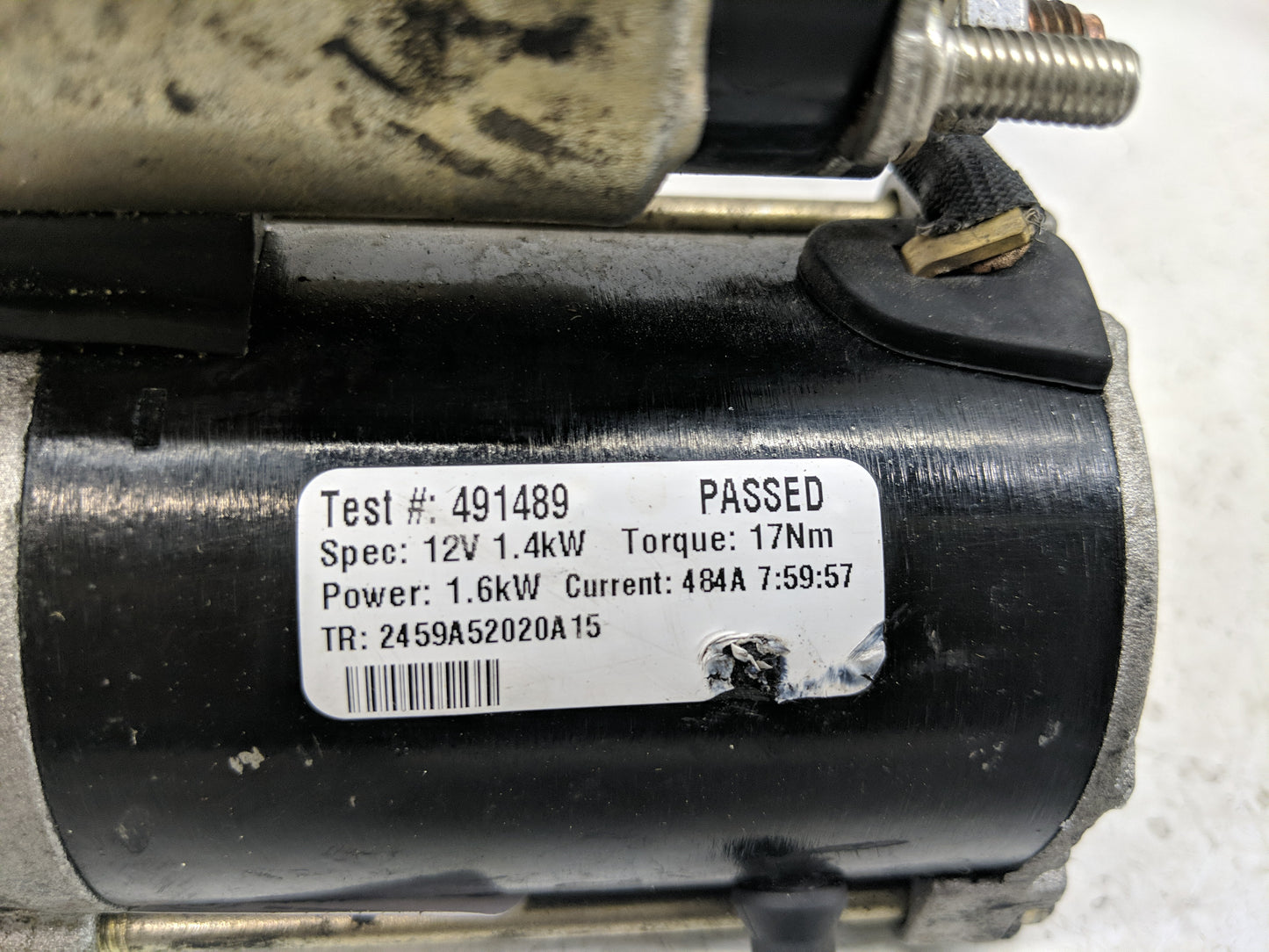 2017-2022 Dodge Charger Car Starter Motor Solenoid OEM P/N:491489 2459A52020A15 Fits OEM Used Auto Parts - Oemusedautoparts1
