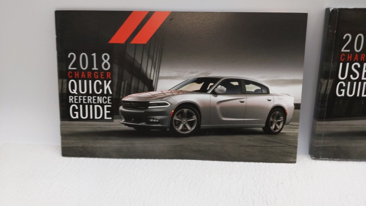 2018 Dodge Charger Owners Manual Book Guide OEM Used Auto Parts - Oemusedautoparts1.com