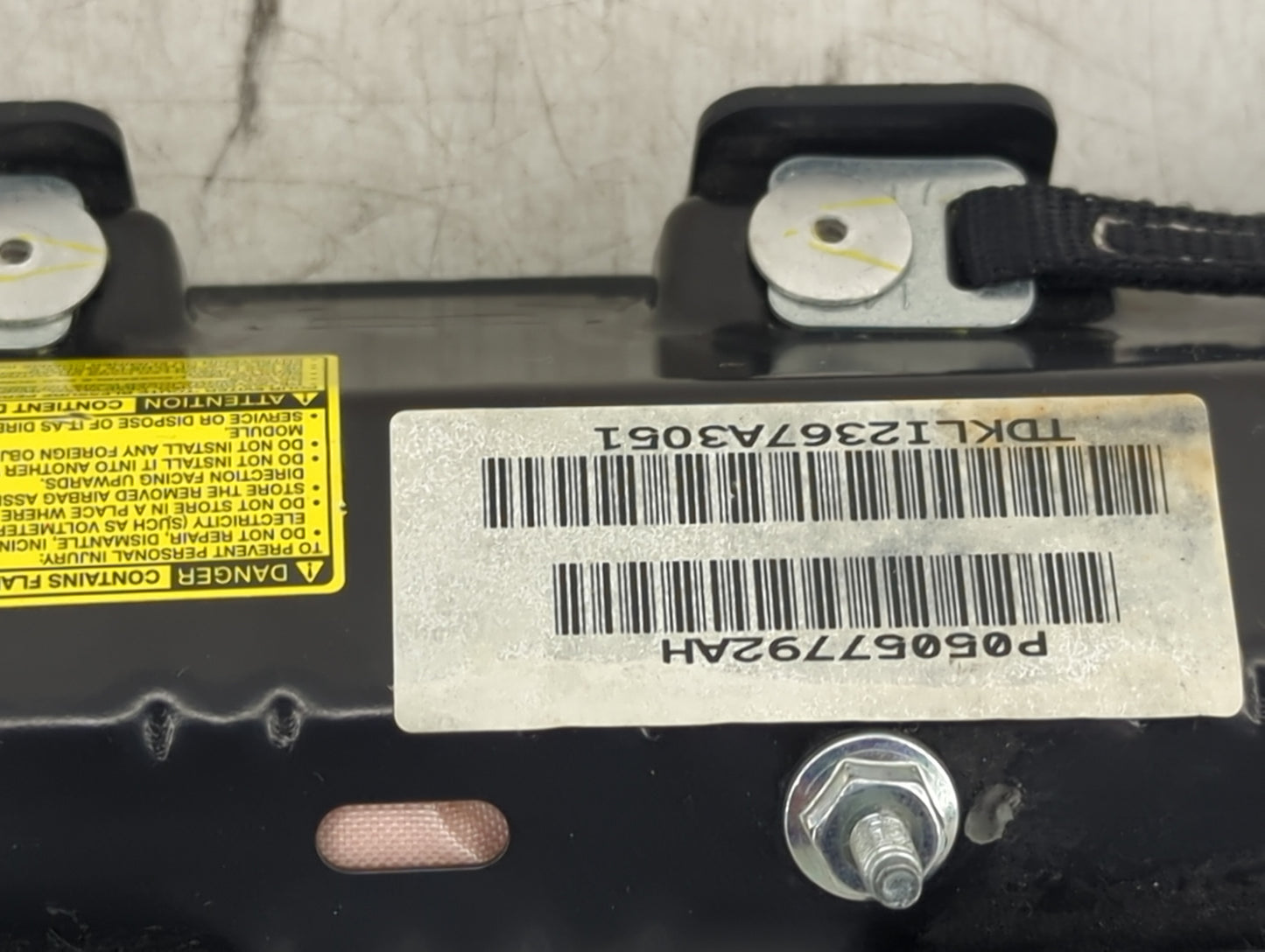 2018 Dodge Charger Passenger Curtain Air Bag Oem - Oemusedautoparts1.com