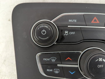 2017-2022 Dodge Charger Climate Control Module Temperature AC/Heater Replacement P/N:P68293615AC Fits OEM Used Auto Parts