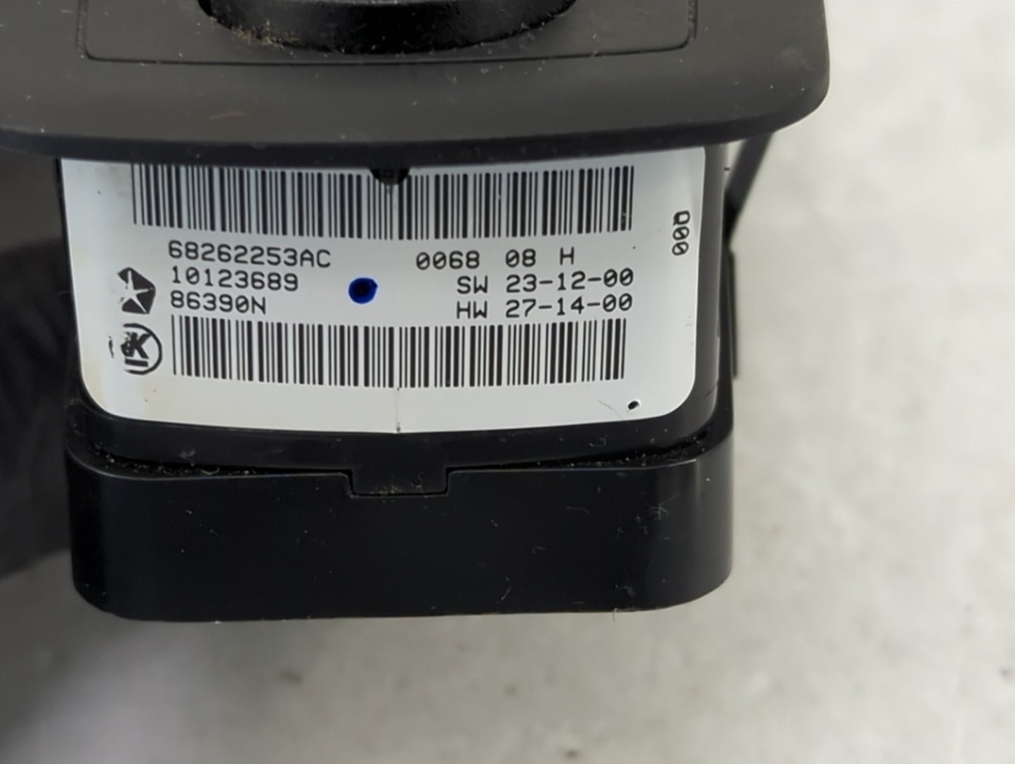 2015-2019 Dodge Charger Master Power Window Switch Replacement Driver Side Left P/N:68262253AC Fits OEM Used Auto Parts - Oe
