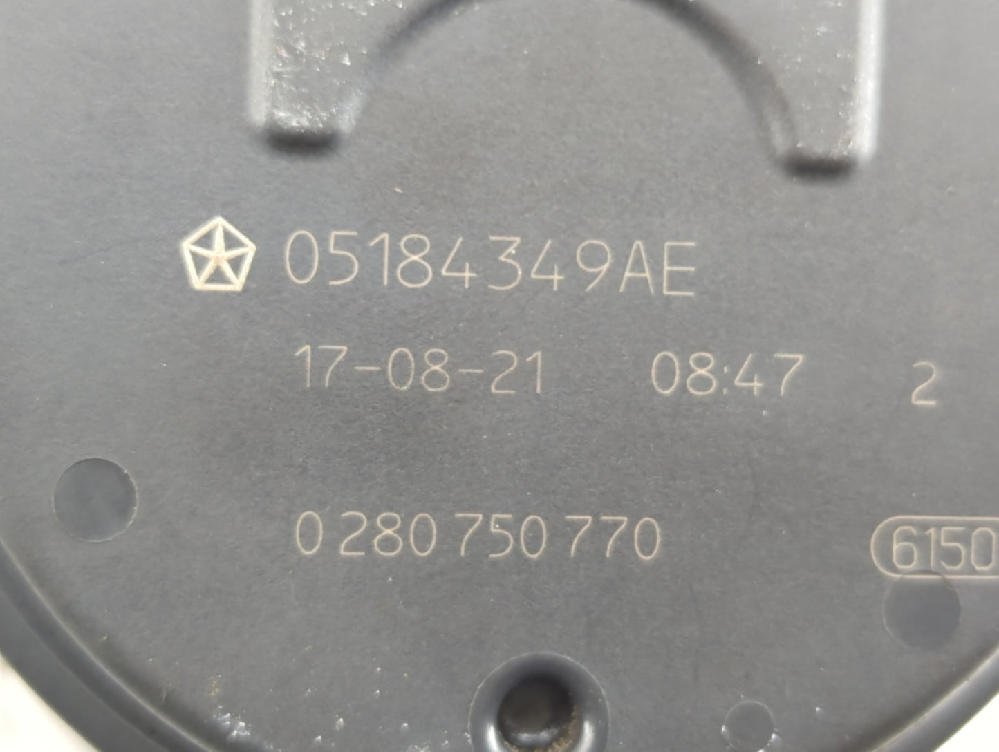 2011-2022 Dodge Charger Throttle Body P/N:05184349AF 05184349AE Fits OEM Used Auto Parts - Oemusedautoparts1.com