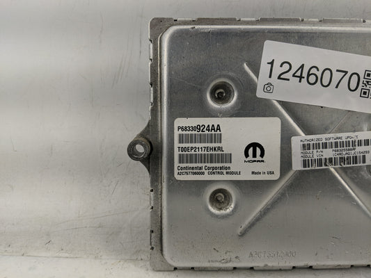 2018-2019 Dodge Durango PCM Engine Control Computer ECU ECM PCU OEM P/N:P68330924AA Fits Fits 2018 2019 OEM Used Auto Parts