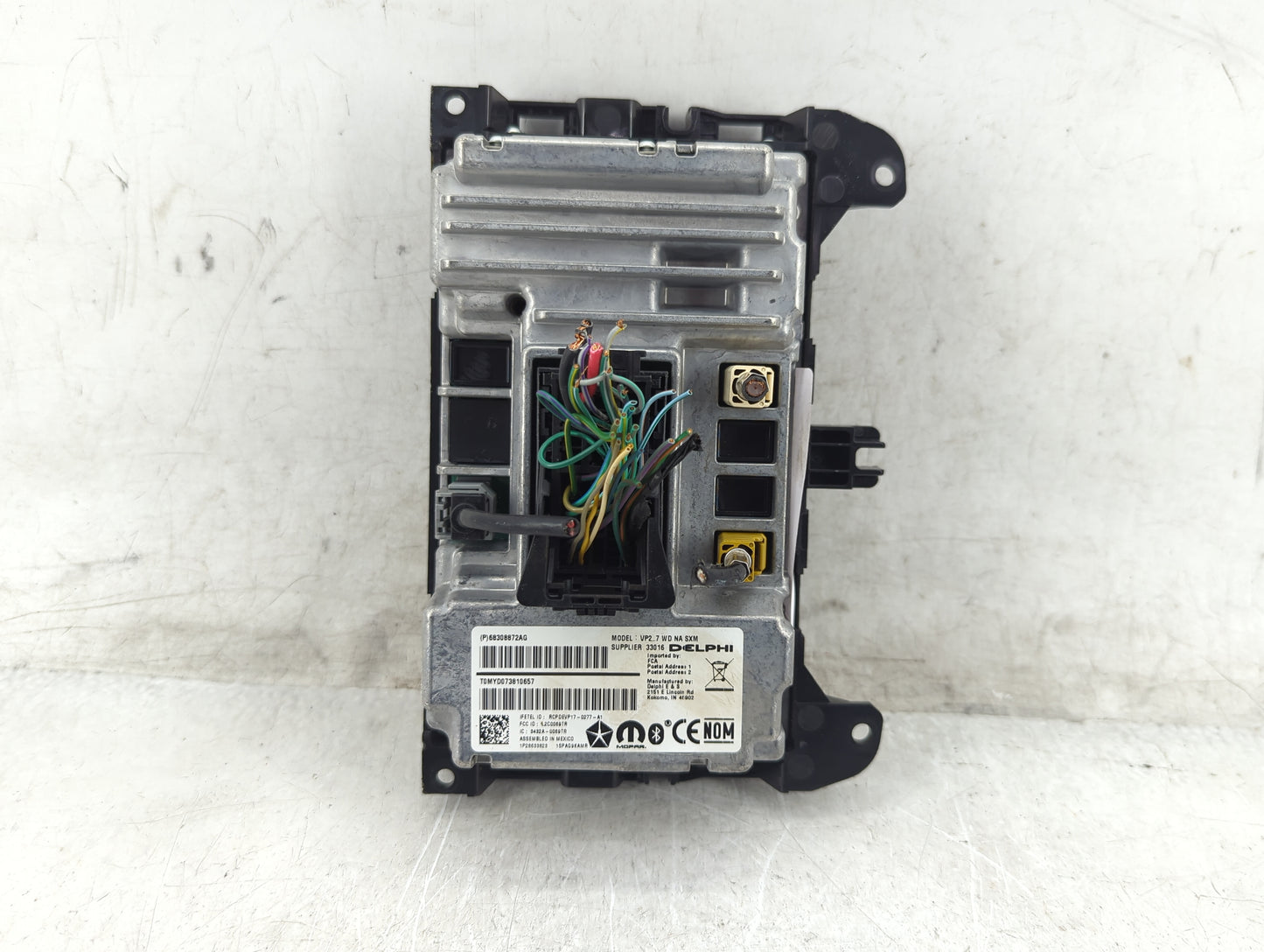 2018 Dodge Durango Information Display Screen - Oemusedautoparts1.com