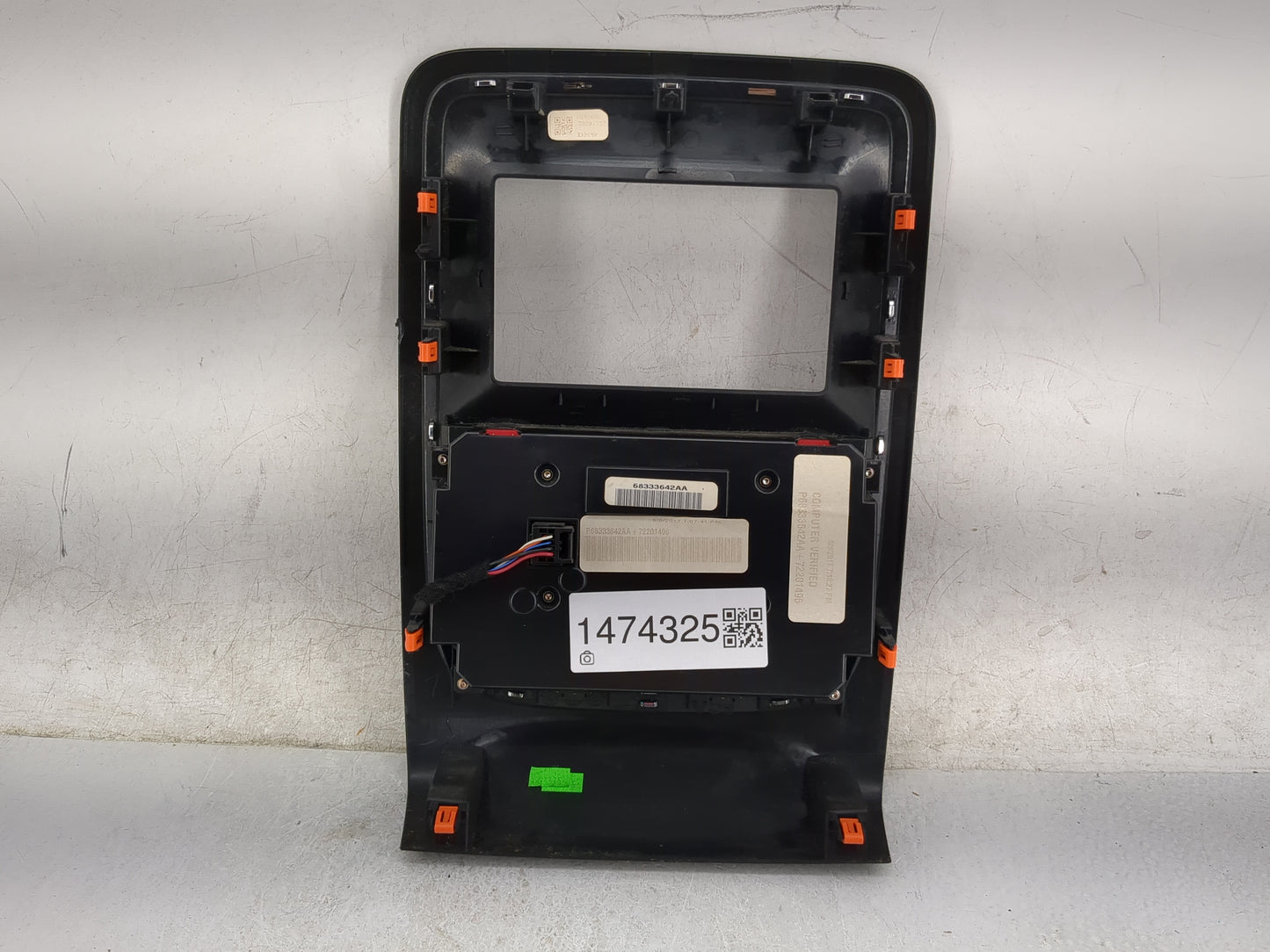 2018-2020 Dodge Durango Climate Control Module Temperature AC/Heater Replacement P/N:68333642AA P68333642AA Fits OEM Used Au