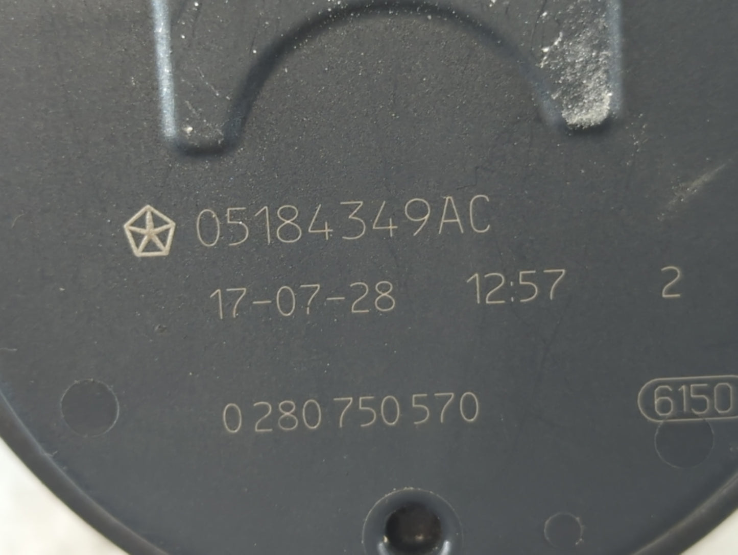 2011-2022 Dodge Durango Throttle Body P/N:0 280 750 570 05184349AC Fits OEM Used Auto Parts - Oemusedautoparts1.com