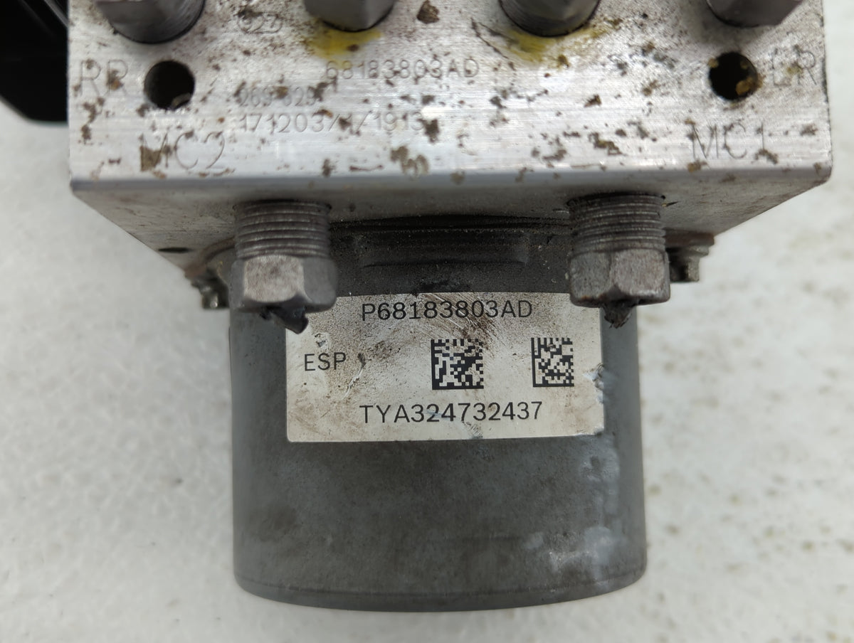 2015-2020 Dodge Grand Caravan Anti-Lock Brake ABS Pump Module Actuator OEM P/N:68183803AD P68443867AA Fits OEM Used Auto Par