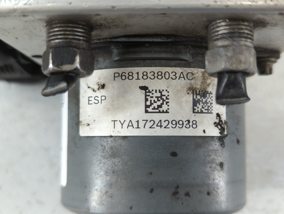 2015-2020 Dodge Grand Caravan Anti-Lock Brake ABS Pump Module Actuator OEM P/N:P68183803AC Fits Fits 2015 2016 2017 2018 201