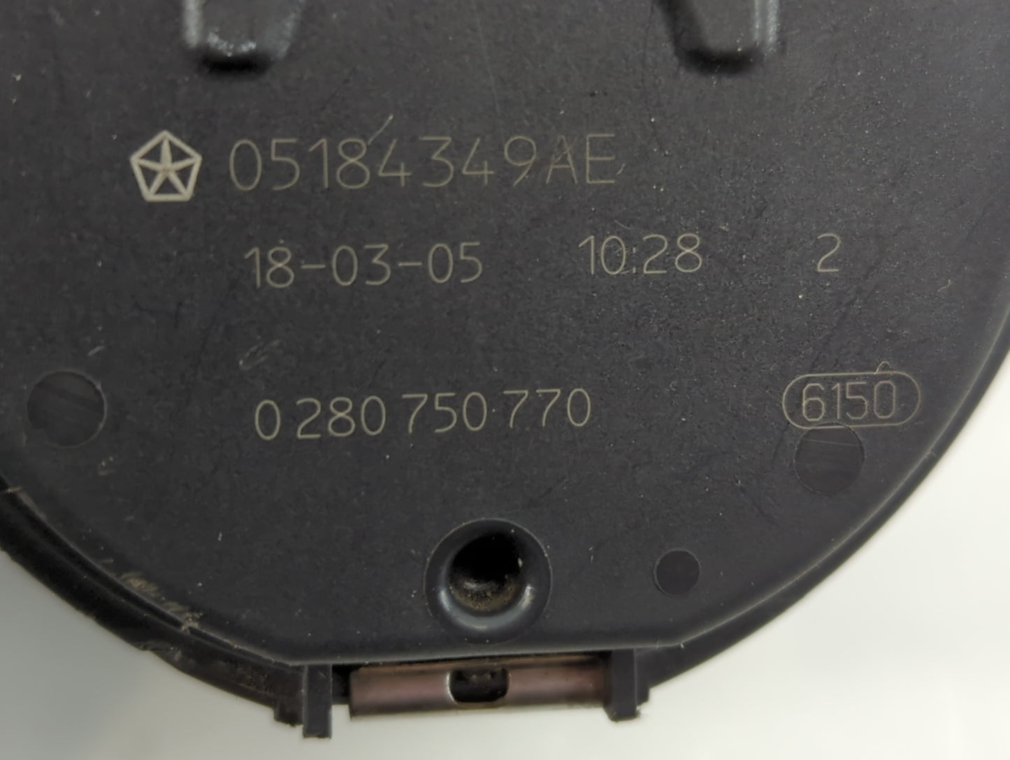 2011-2020 Dodge Grand Caravan Throttle Body P/N:0 280 750 770 05184349AE Fits OEM Used Auto Parts - Oemusedautoparts1.com