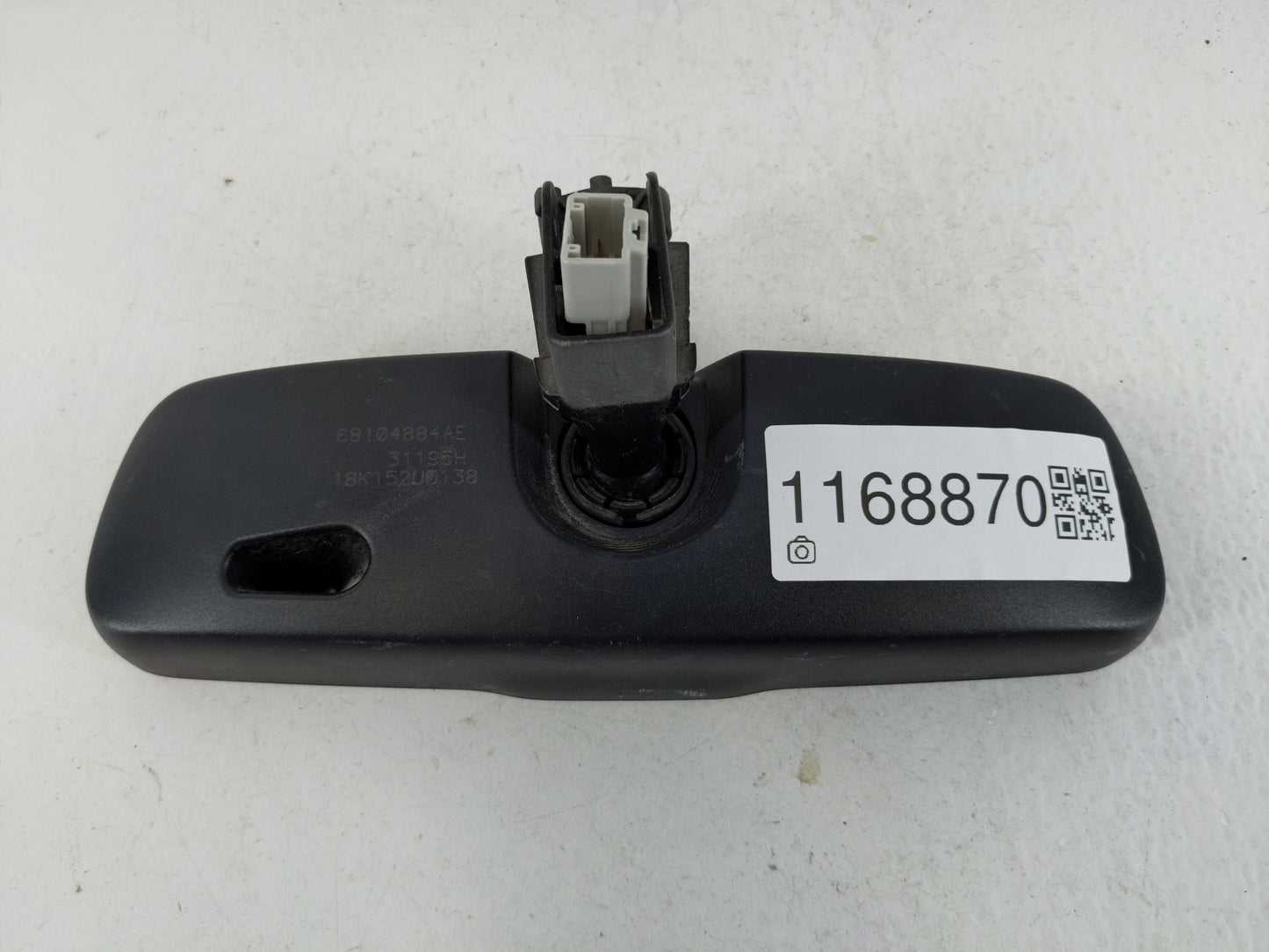 2018 Dodge Journey Interior Rear View Mirror Replacement OEM P/N:68104884AE Fits OEM Used Auto Parts - Oemusedautoparts1.com