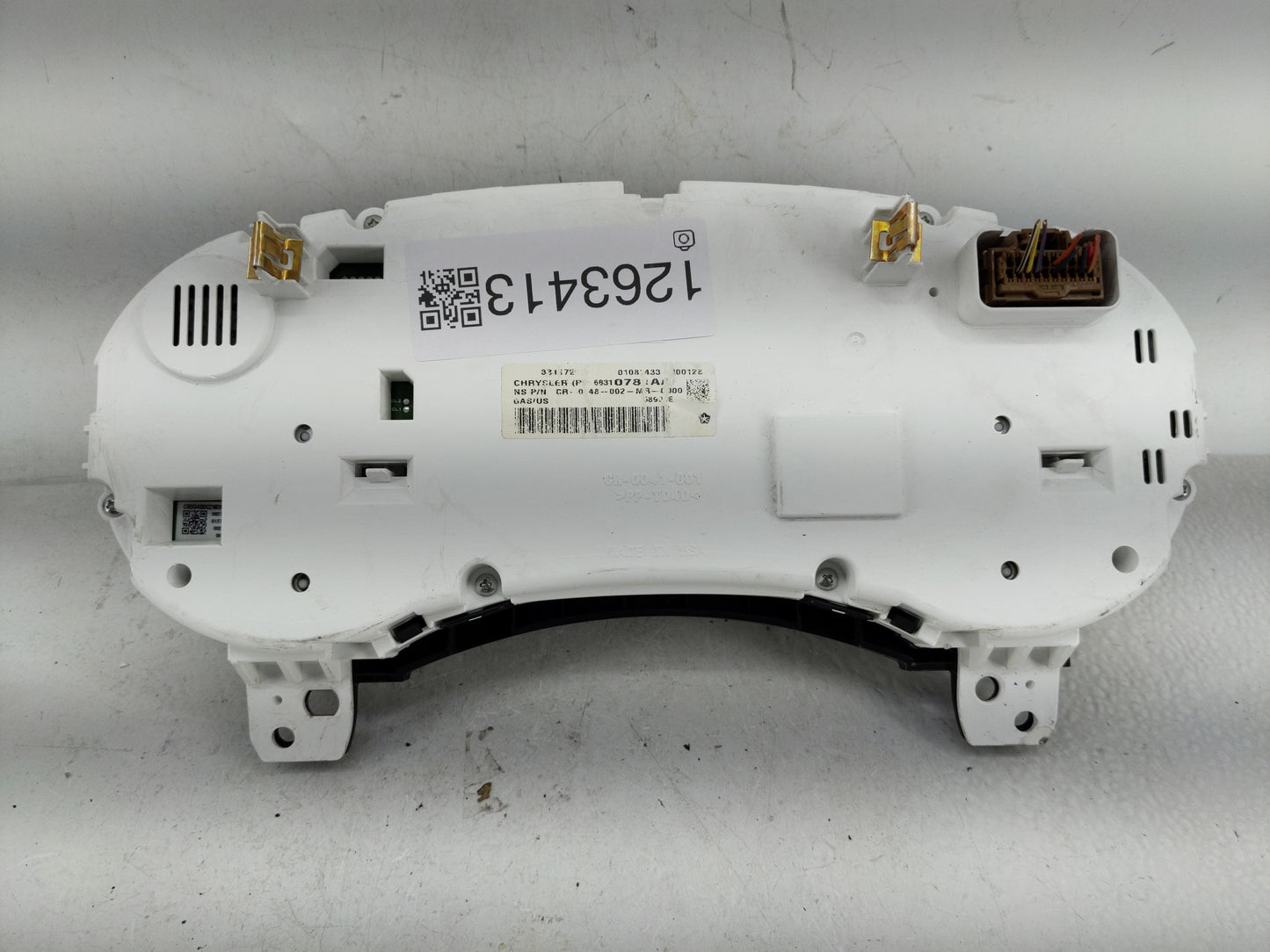 2018 Dodge Journey Instrument Cluster Speedometer Gauges P/N:68310782AA Fits OEM Used Auto Parts - Oemusedautoparts1.com