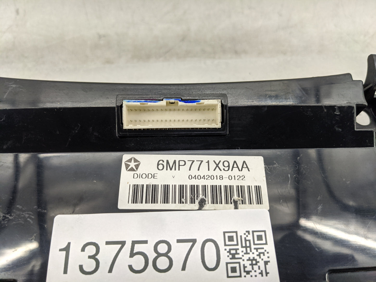 2018-2020 Dodge Journey Climate Control Module Temperature AC/Heater Replacement P/N:6MP771X9AA Fits Fits 2018 2019 2020 OEM
