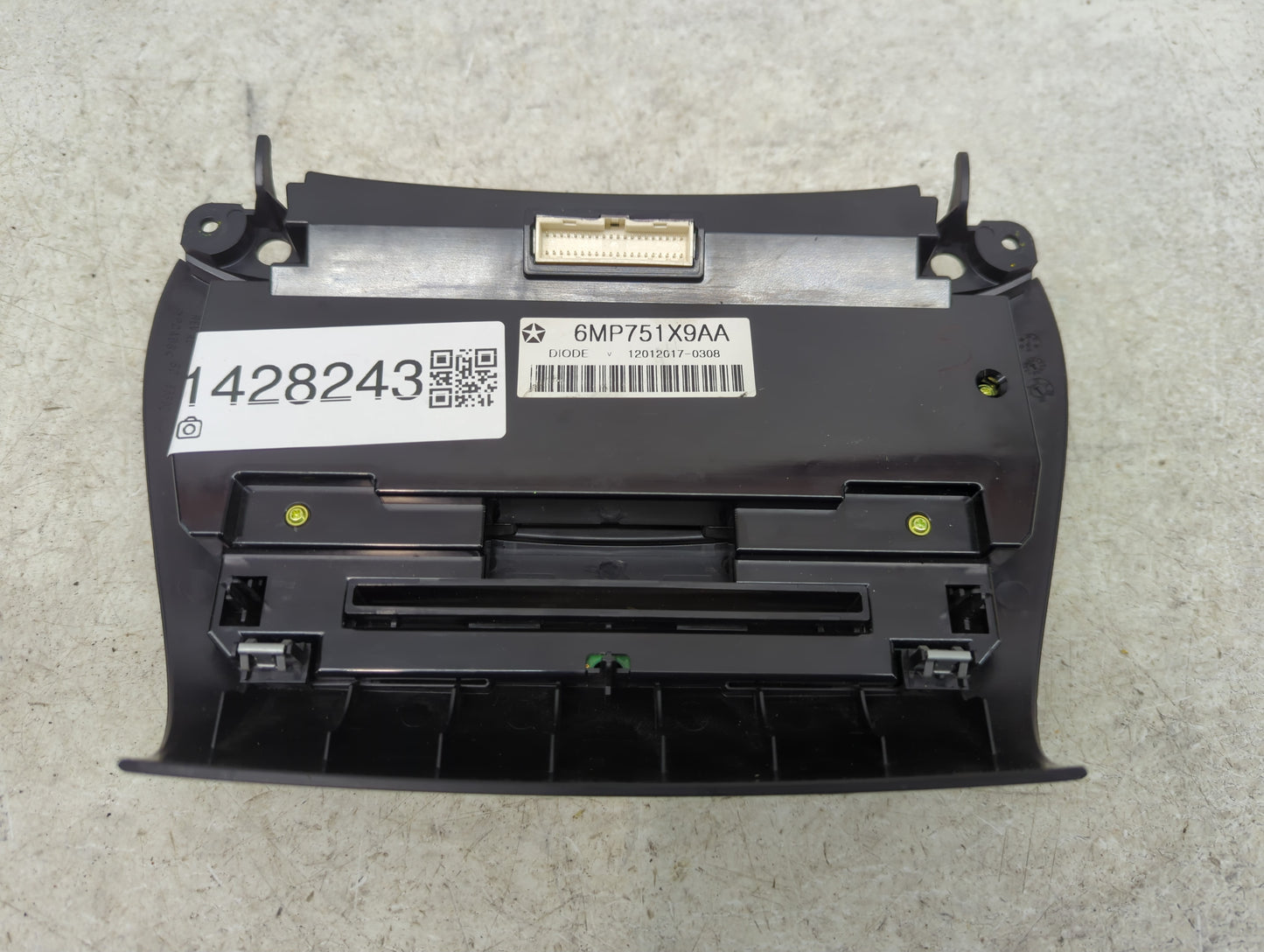 2018-2020 Dodge Journey Climate Control Module Temperature AC/Heater Replacement P/N:6MP751X9AA Fits Fits 2018 2019 2020 OEM