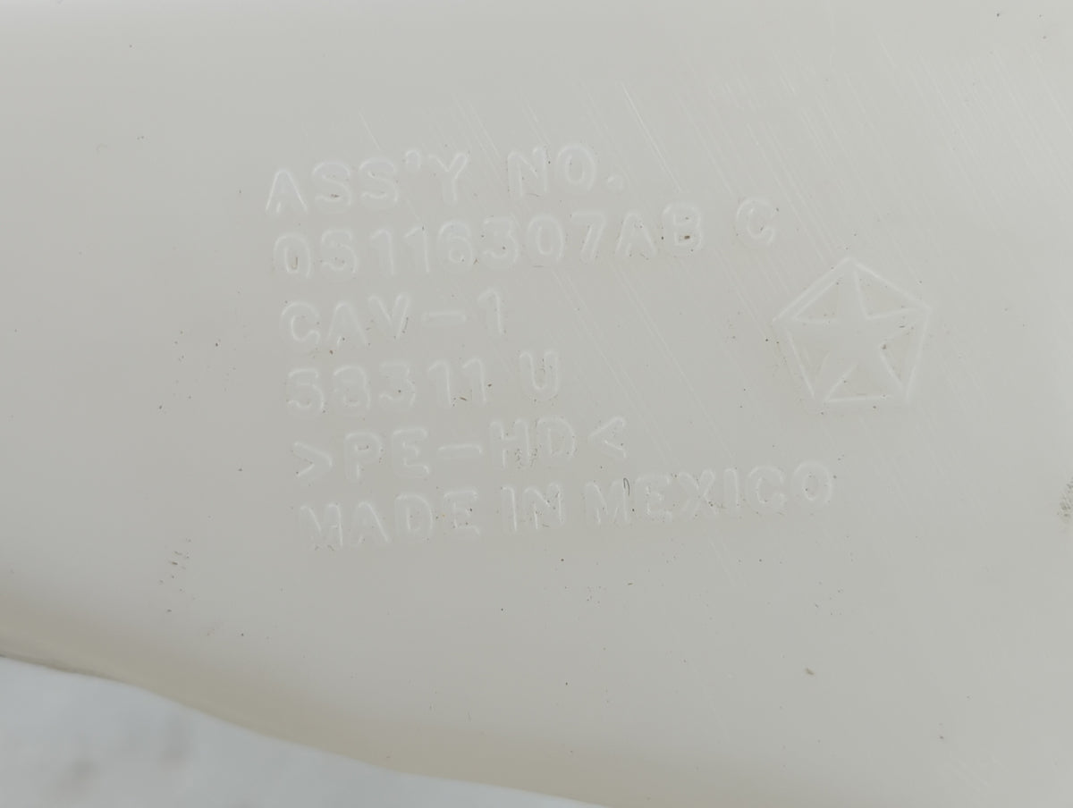 2018 Dodge Journey Windshield Washer Fluid Reservoir Bottle 1433255 - Oemusedautoparts1.com