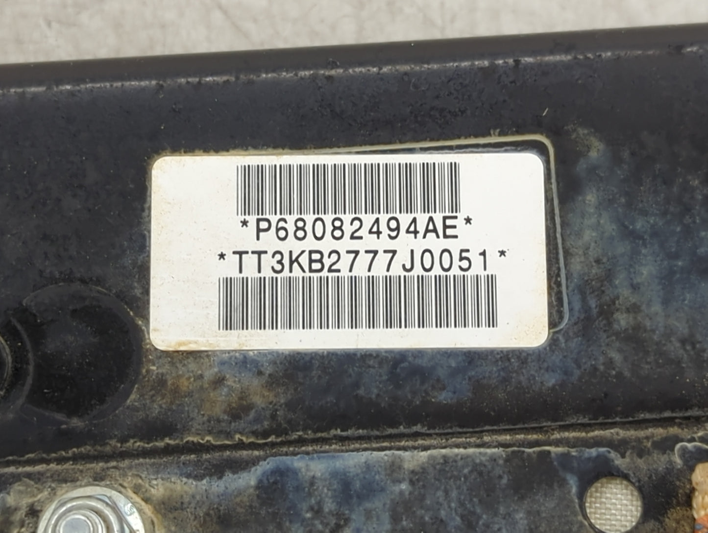 2018 Dodge Journey Air Bag Driver Left Knee OEM P/N:P68082494AE TT3KB2777J0051 Fits OEM Used Auto Parts - Oemusedautoparts1.