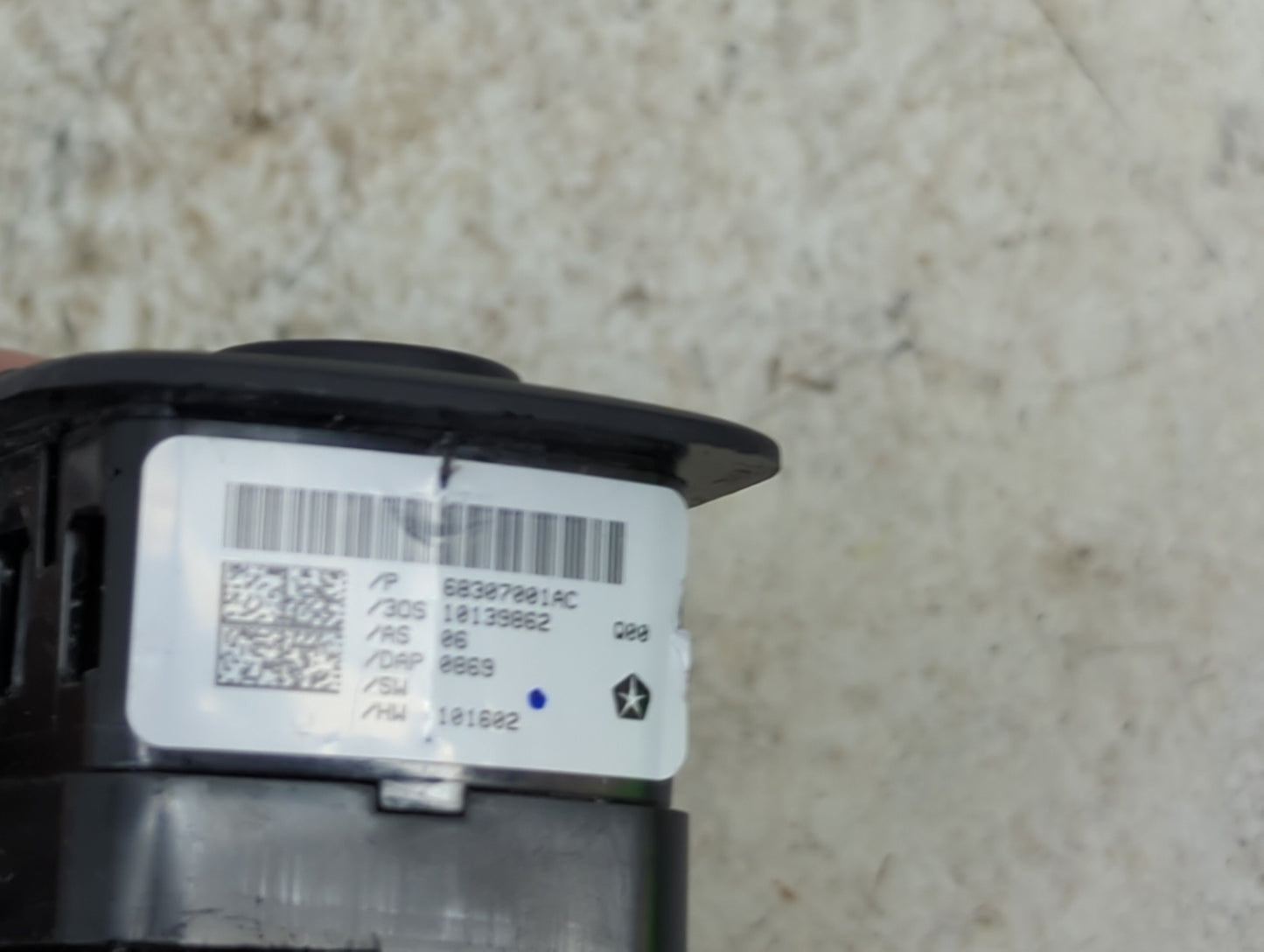 2018-2020 Dodge Journey Master Power Window Switch Replacement Driver Side Left P/N:68307001AC Fits Fits 2018 2019 2020 OEM