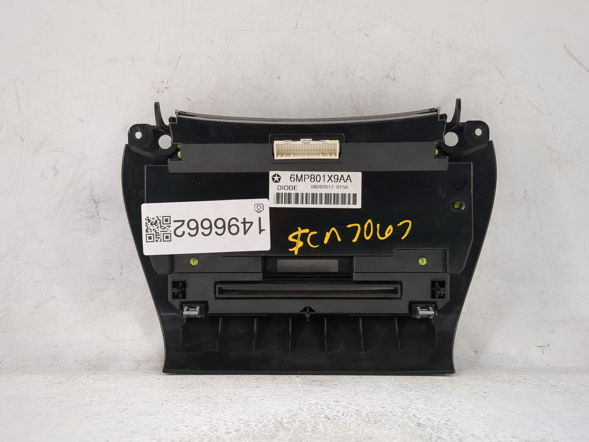 2018-2020 Dodge Journey Climate Control Module Temperature AC/Heater Replacement P/N:6MP801X9AA Fits Fits 2018 2019 2020 OEM