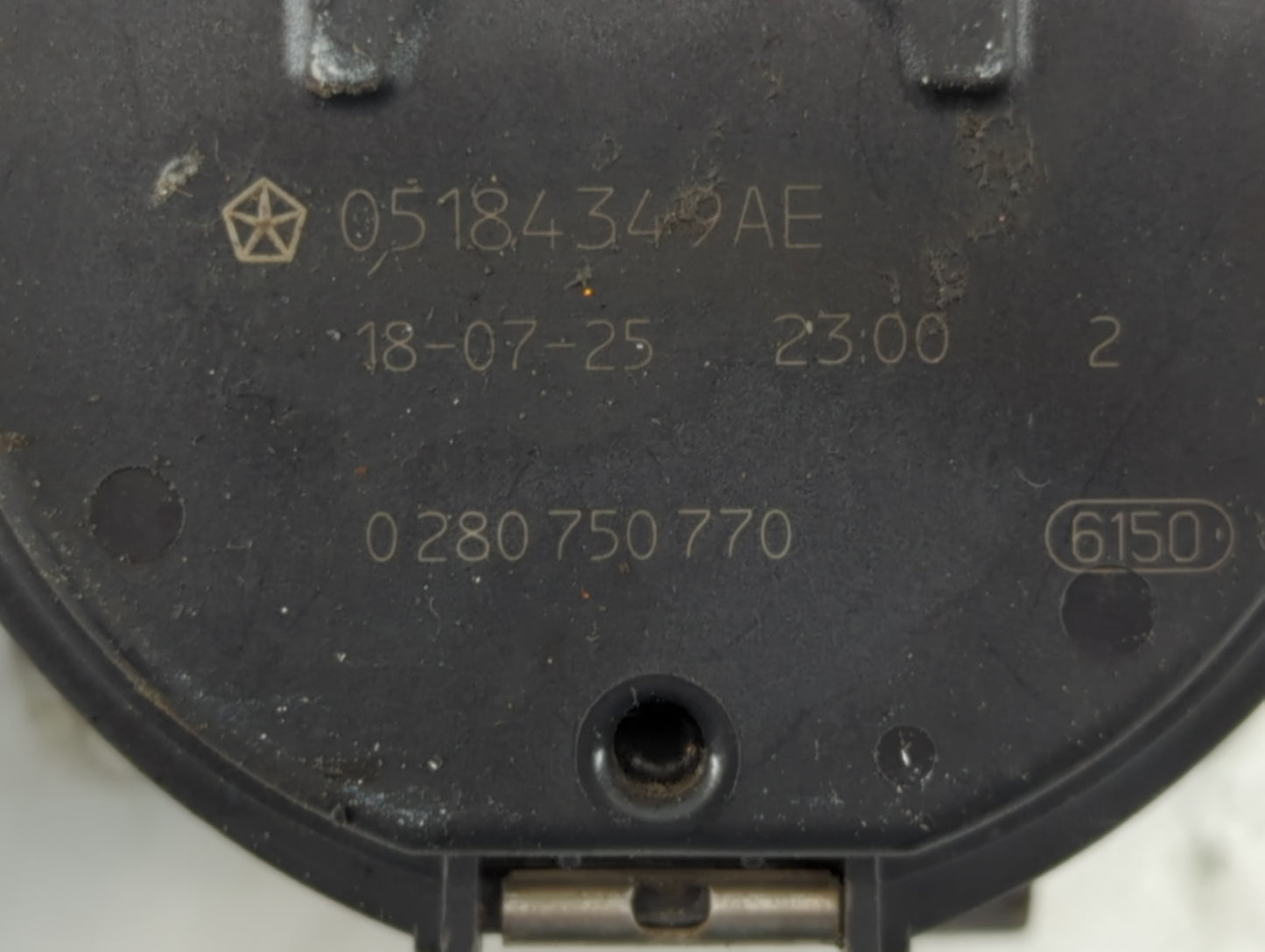 2011-2019 Dodge Journey Throttle Body P/N:0 280 750 770 05184349AE Fits OEM Used Auto Parts - Oemusedautoparts1.com