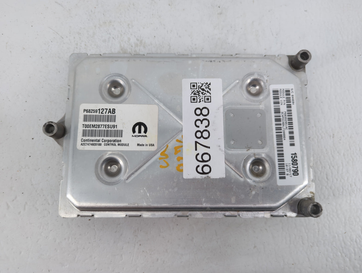 2016-2020 Dodge Journey PCM Engine Control Computer ECU ECM PCU OEM P/N:P68259127AB P68352951AC Fits Fits 2016 2017 2018 201