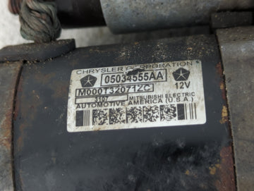 2009-2020 Dodge Journey Car Starter Motor Solenoid OEM P/N:M000T32071ZC 05034555AA Fits OEM Used Auto Parts