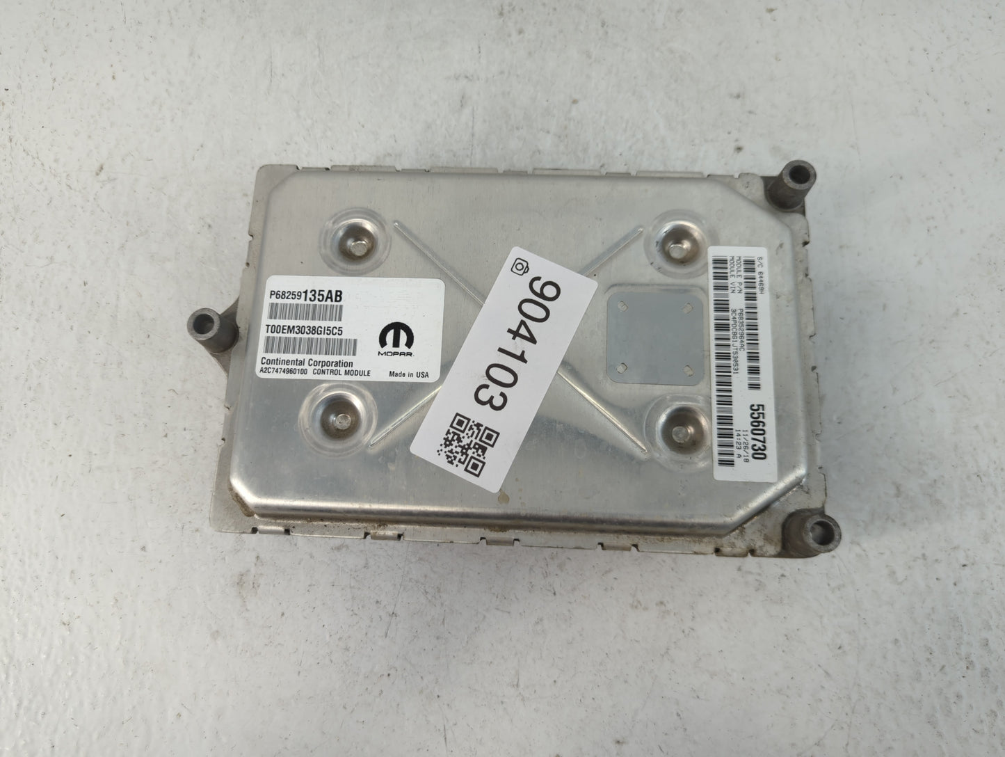 2016-2019 Dodge Journey PCM Engine Control Computer ECU ECM PCU OEM P/N:P682591354AB Fits Fits 2016 2017 2018 2019 OEM Used