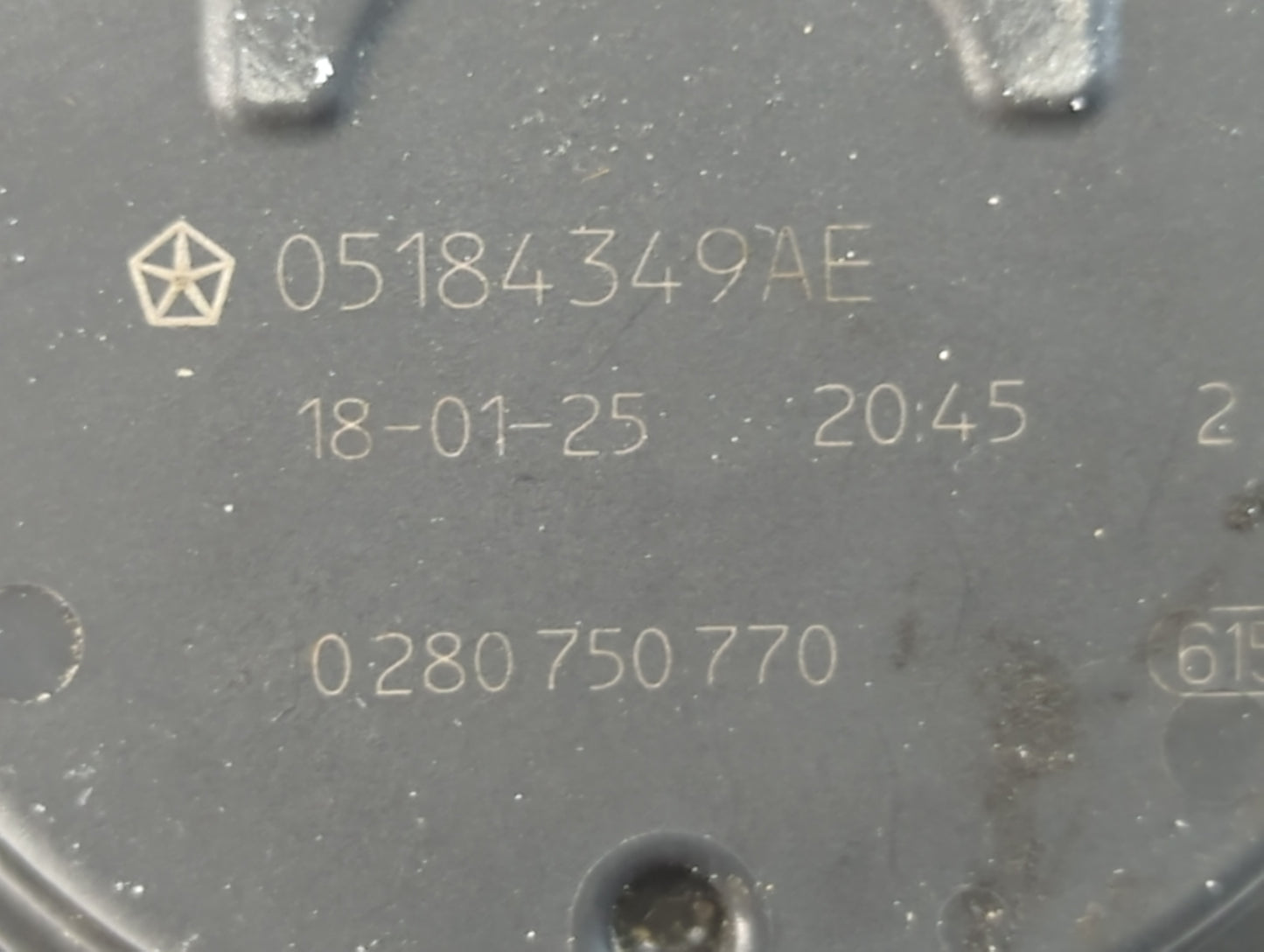2018 Dodge Ram 1500 Throttle Body P/N:05184349AE Fits Fits 2011 2012 2013 2014 2015 2016 2017 2019 2020 2021 2022 OEM Used A