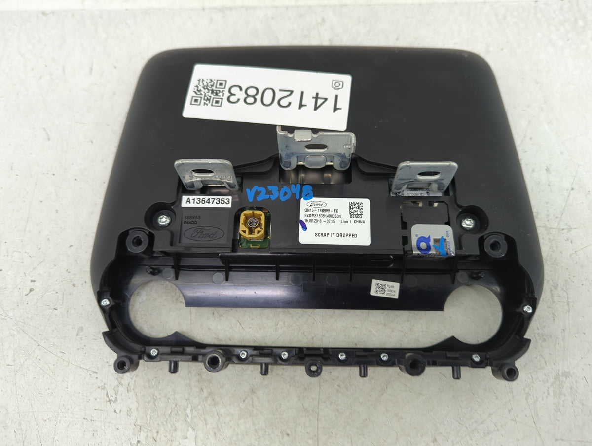 2018-2019 Ford Ecosport Information Radio Display Screen - Oemusedautoparts1.com