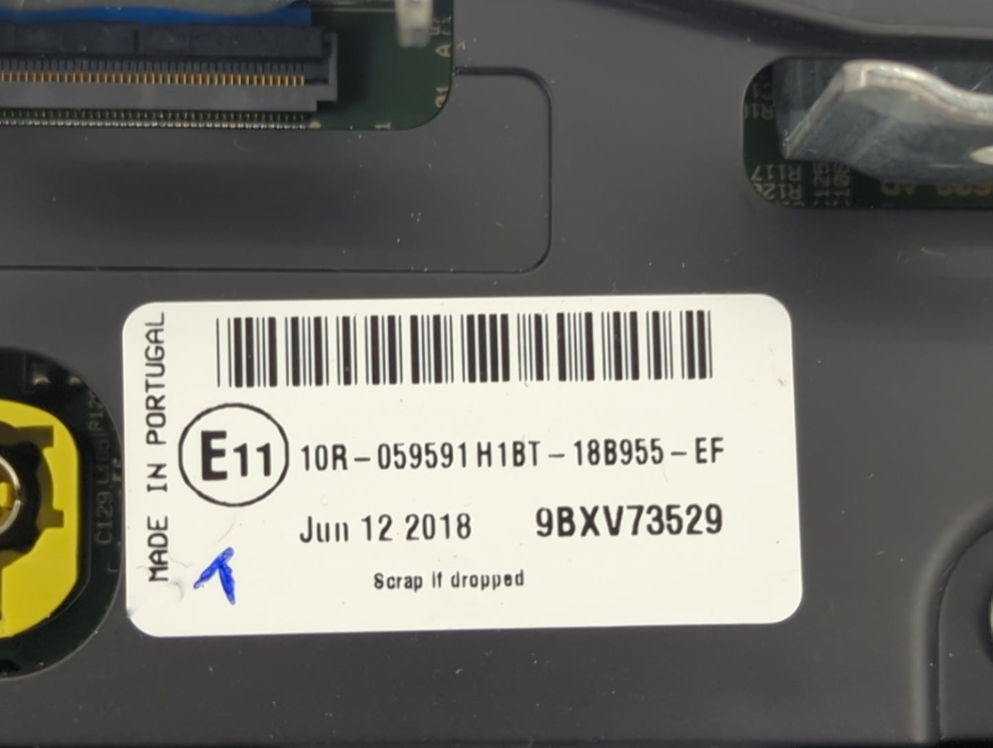 2018-2020 Ford Ecosport Radio AM FM Cd Player Receiver Replacement P/N:H1BT-18B955-EF Fits Fits 2018 2019 2020 OEM Used Auto