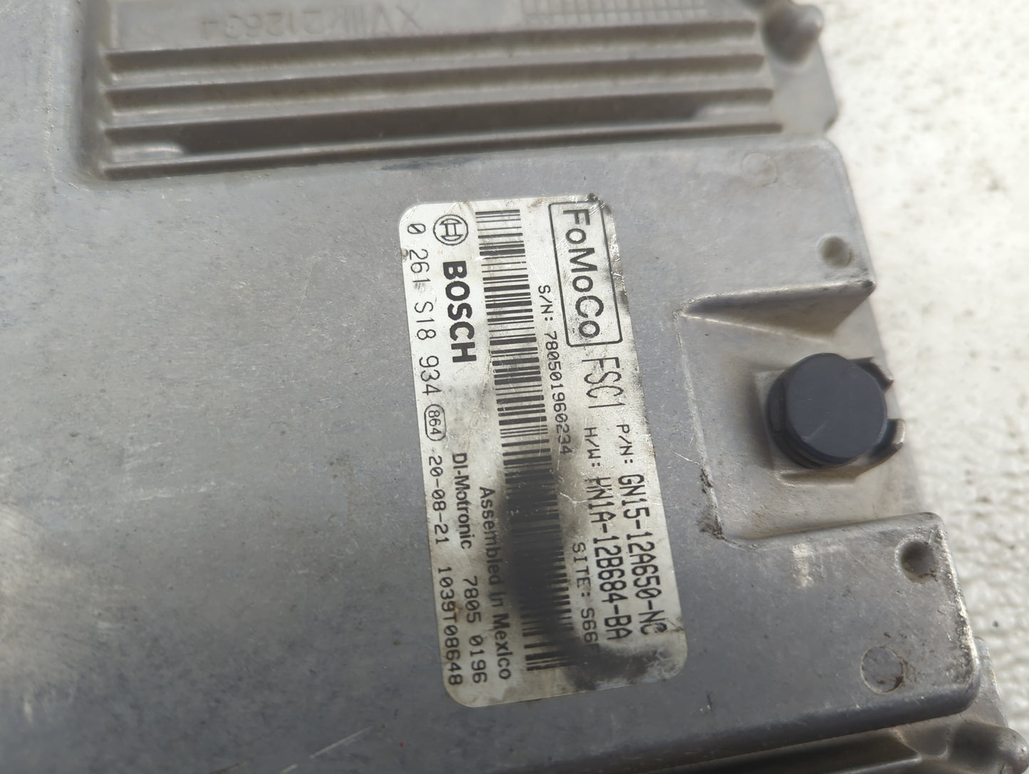 2018-2022 Ford Ecosport PCM Engine Control Computer ECU ECM PCU OEM P/N:GN15-12A650-NC HN1A-12B684-BA Fits OEM Used Auto Par