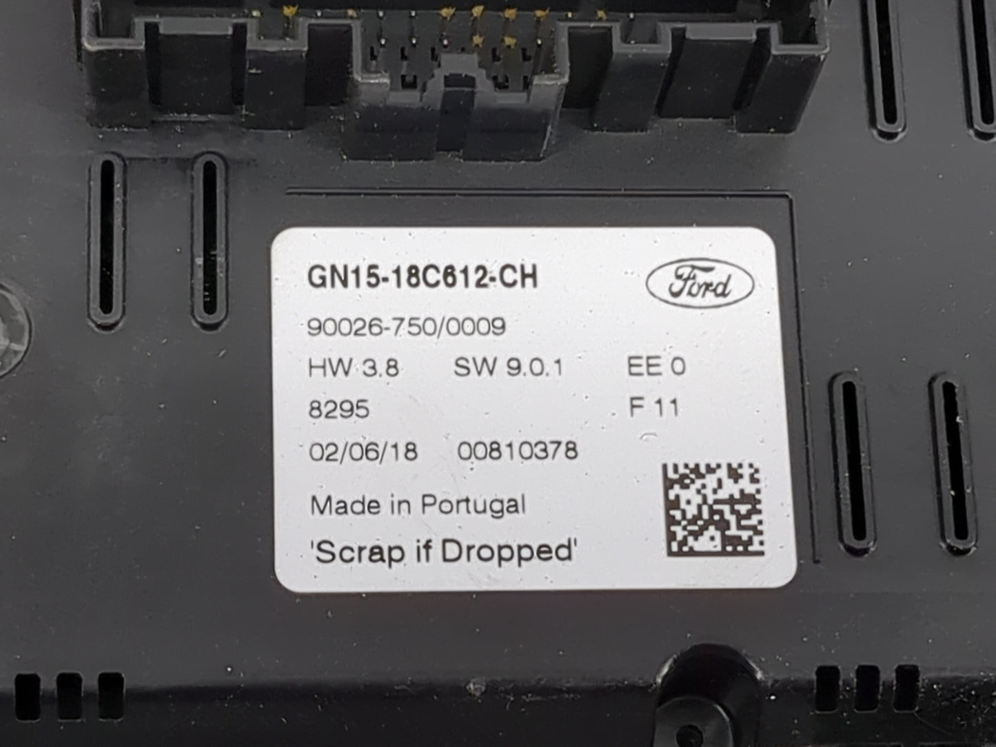 2018-2020 Ford Ecosport Climate Control Module Temperature AC/Heater Replacement P/N:GN15-18C612-CH Fits Fits 2018 2019 2020