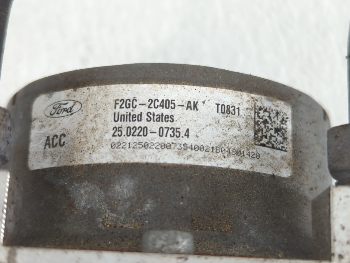 2015-2018 Ford Edge ABS Pump Control Module Replacement P/N:F2GC-2C405-AK Fits Fits 2015 2016 2017 2018 OEM Used Auto Parts