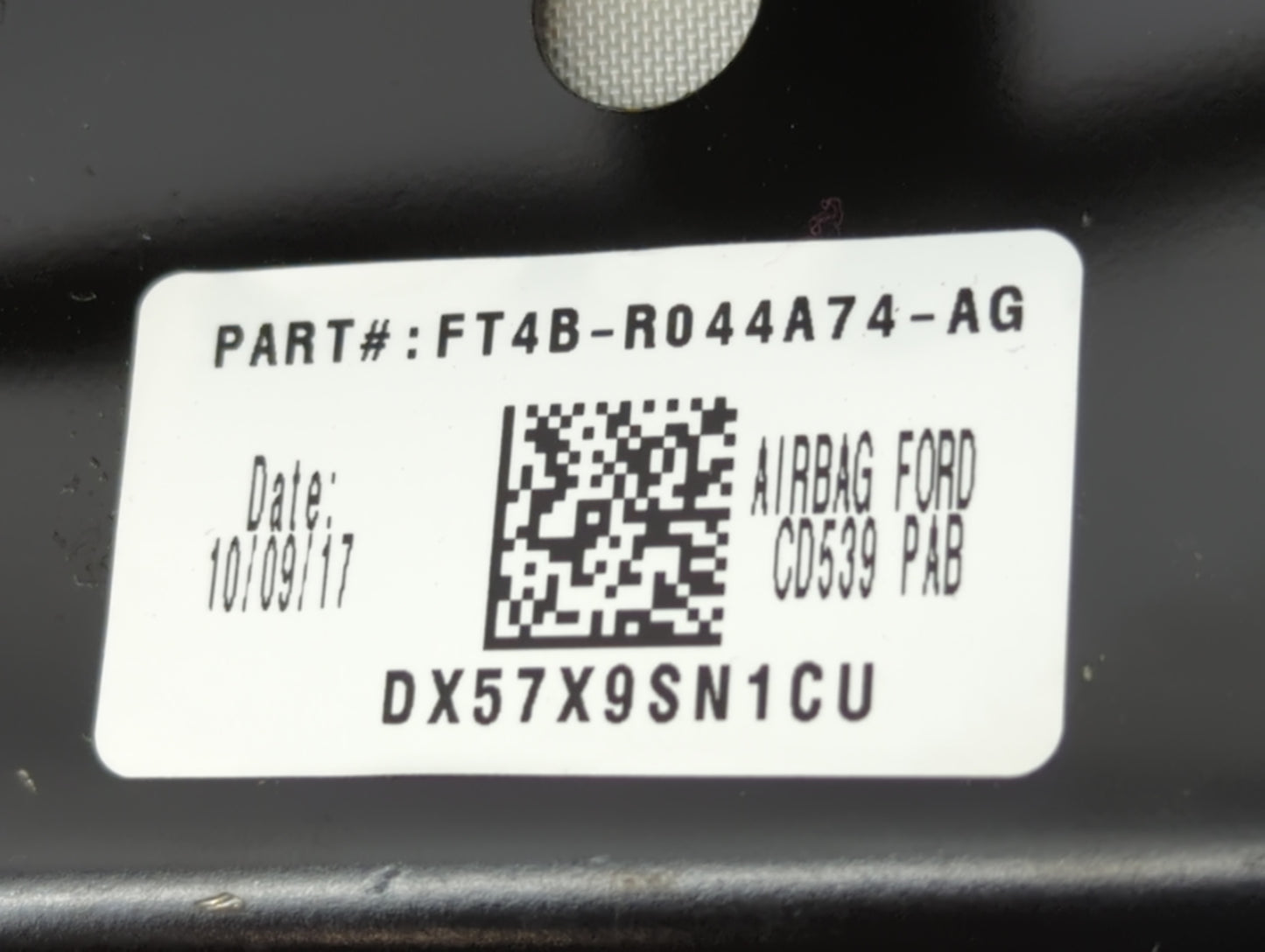 2015-2020 Ford Edge Air Bag Passenger Right Dashboard OEM P/N:FT4BR044A74AB Fits Fits 2015 2016 2017 2018 2019 2020 OEM Used