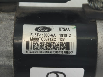 2014-2018 Ford Edge Car Starter Motor Solenoid OEM P/N:M000TC0371ZC FJ5T-11000-AA Fits OEM Used Auto Parts