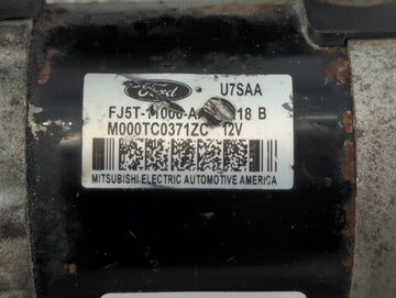 2014-2018 Ford Edge Car Starter Motor Solenoid OEM P/N:FJ5T-11000-A Fits Fits 2012 2013 2014 2015 2016 2017 2018 2019 2020 OEM Used Auto Parts