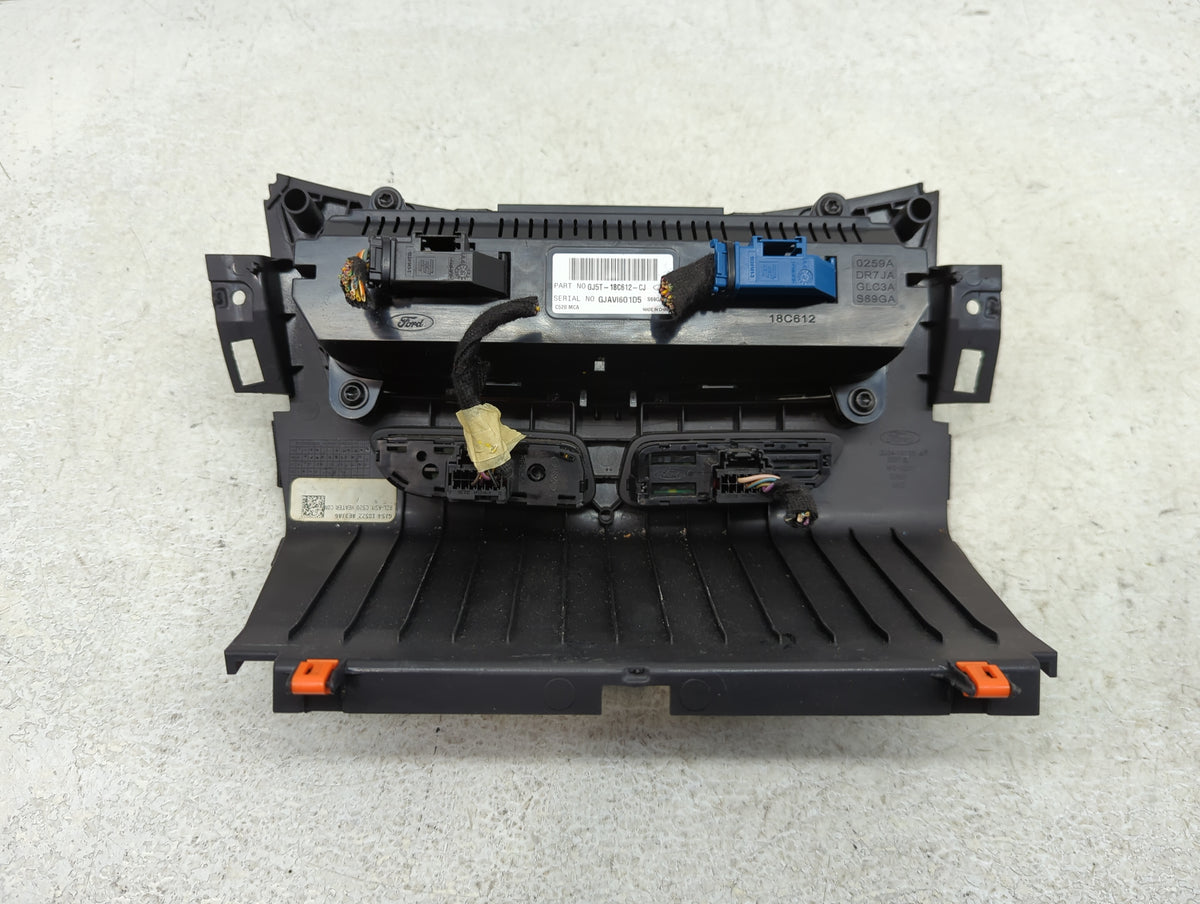 2018-2019 Ford Escape Climate Control Module Temperature AC/Heater Replacement P/N:GJ5T-18C612-CJ Fits Fits 2018 2019 OEM Us