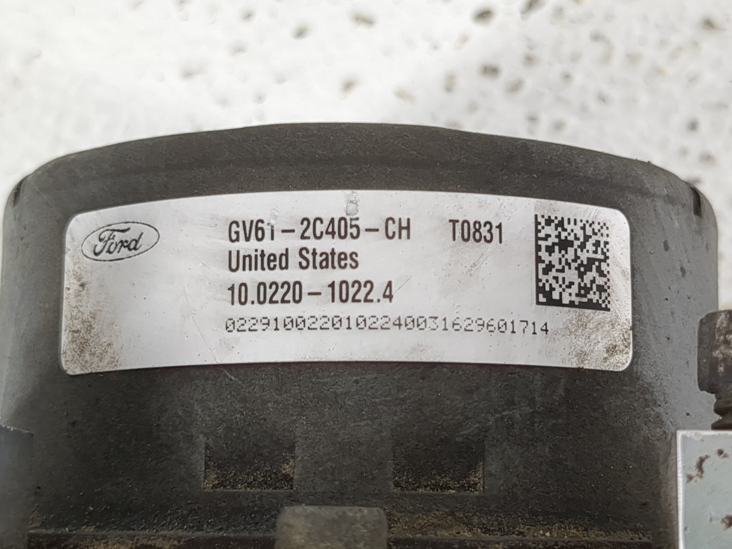 2017-2019 Ford Escape ABS Pump Control Module Replacement P/N:GV61-2C405-CH Fits Fits 2017 2018 2019 OEM Used Auto Parts - O