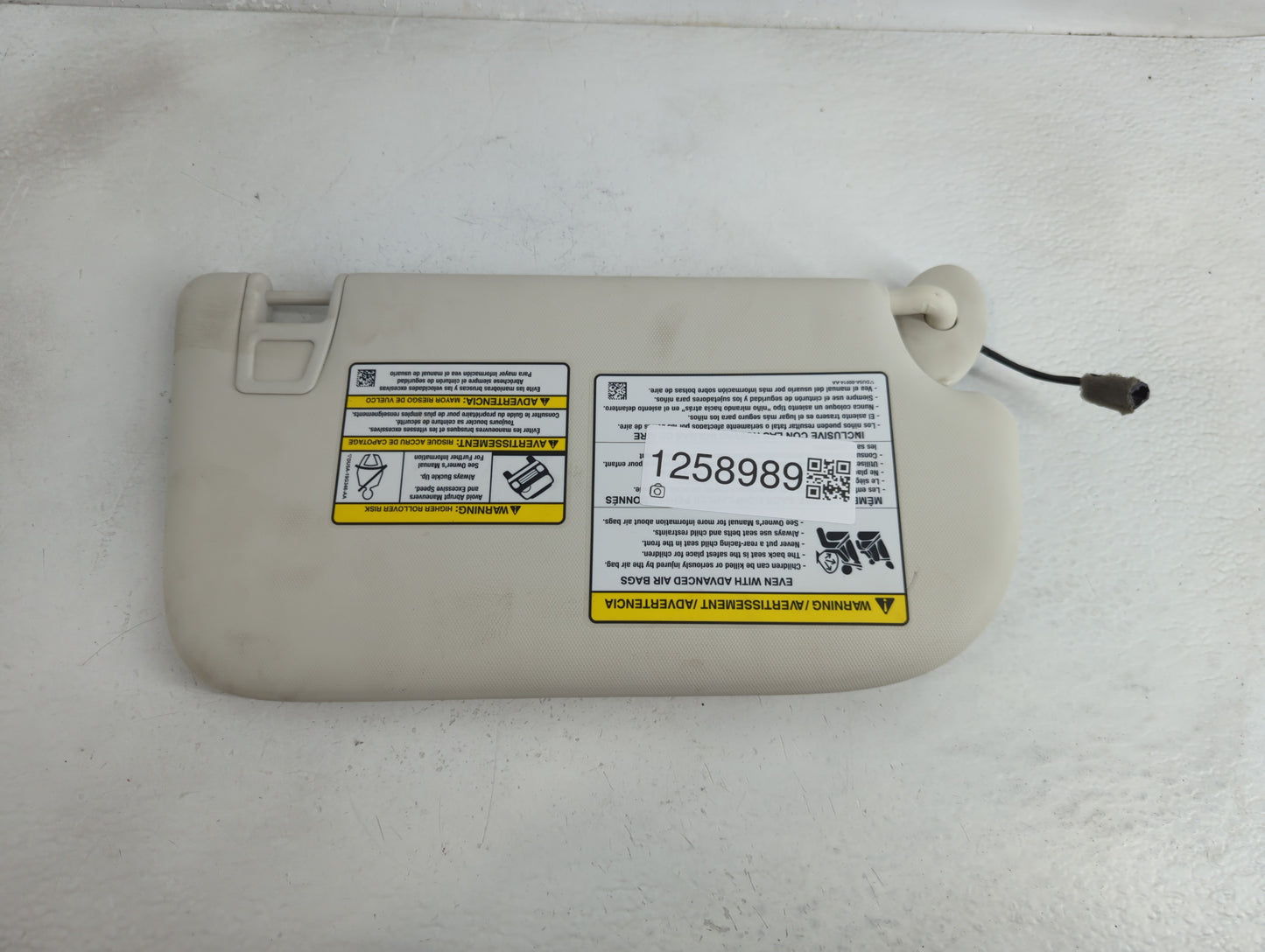 2013-2019 Ford Escape Sun Visor Shade Replacement Driver Left Mirror Fits Fits 2013 2014 2015 2016 2017 2018 2019 OEM Used A