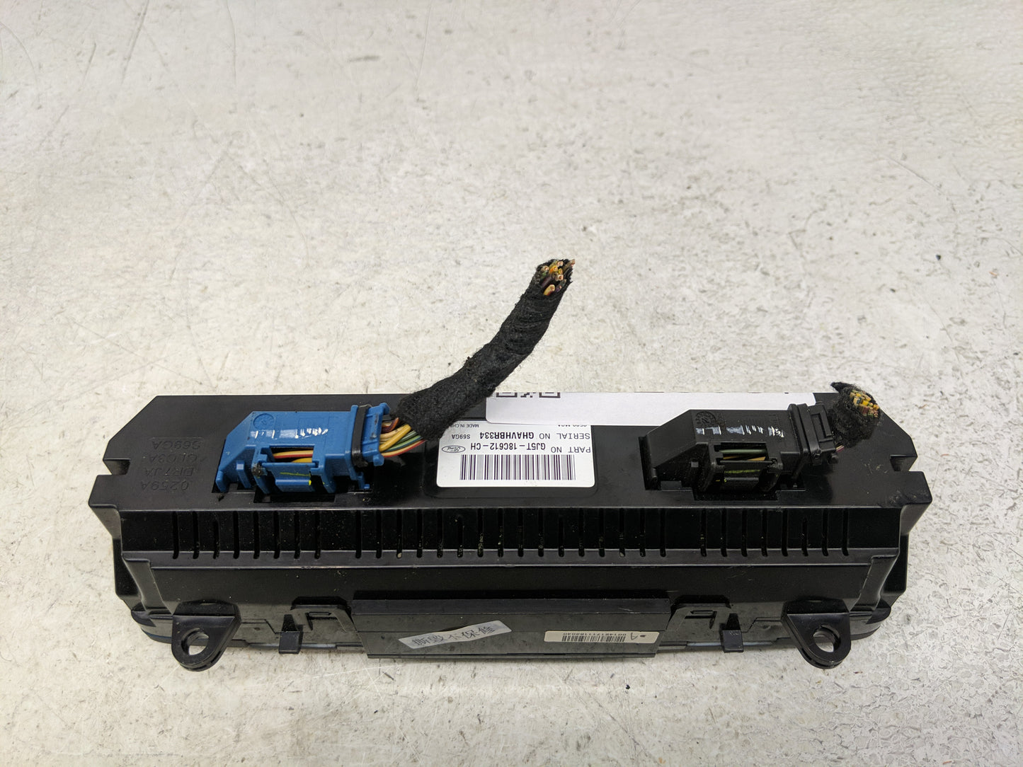 2018-2019 Ford Escape Climate Control Module Temperature AC/Heater Replacement Fits Fits 2018 2019 OEM Used Auto Parts - Oem